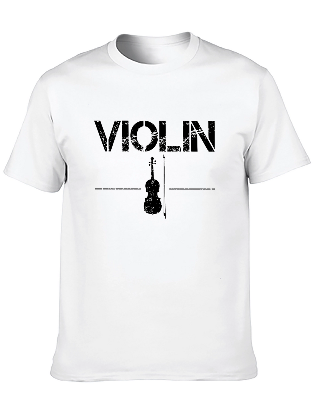 Violin Graphic T-Shirt - Musician Apparel