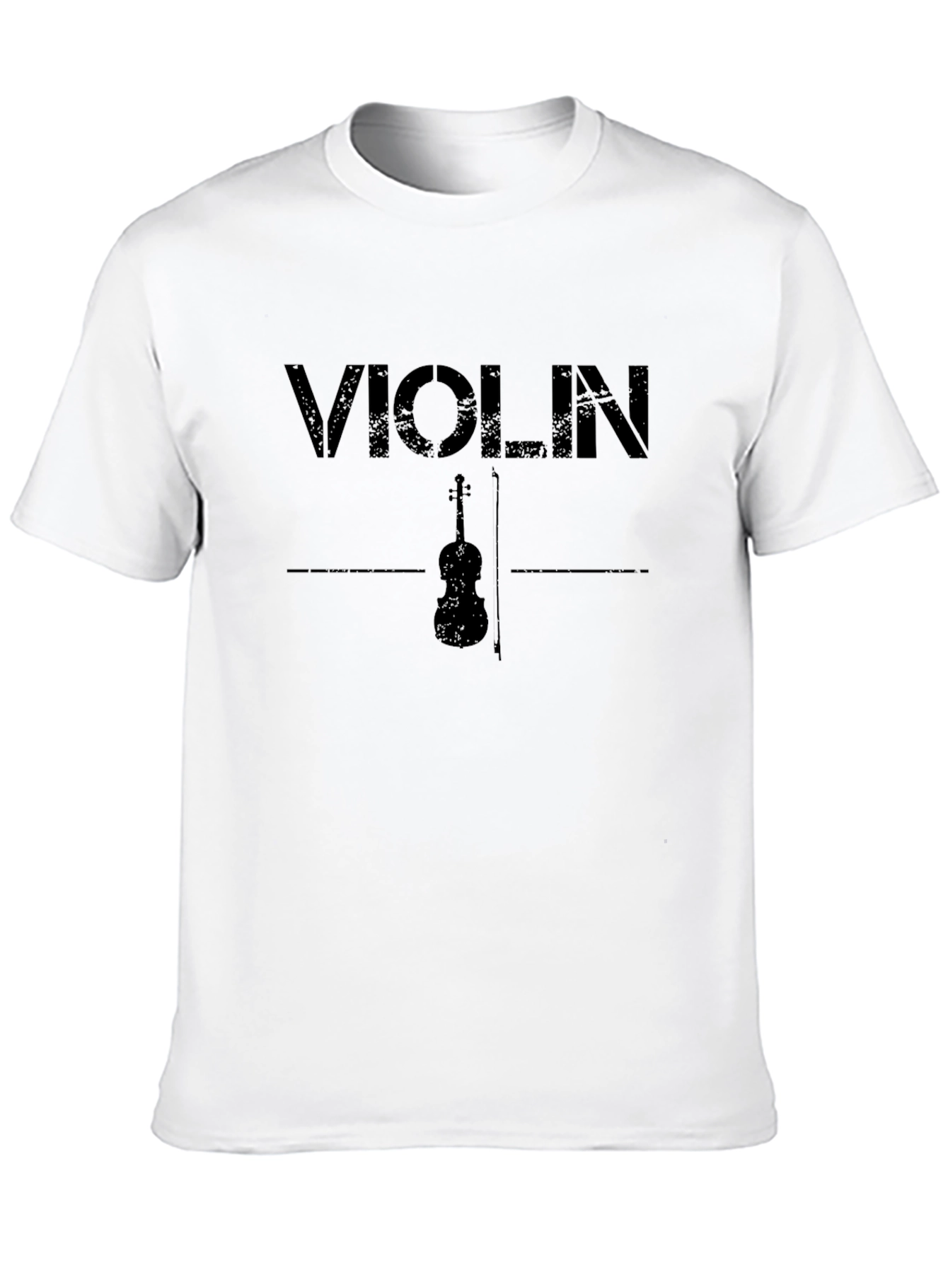 Violin Graphic T-Shirt - Musician Apparel