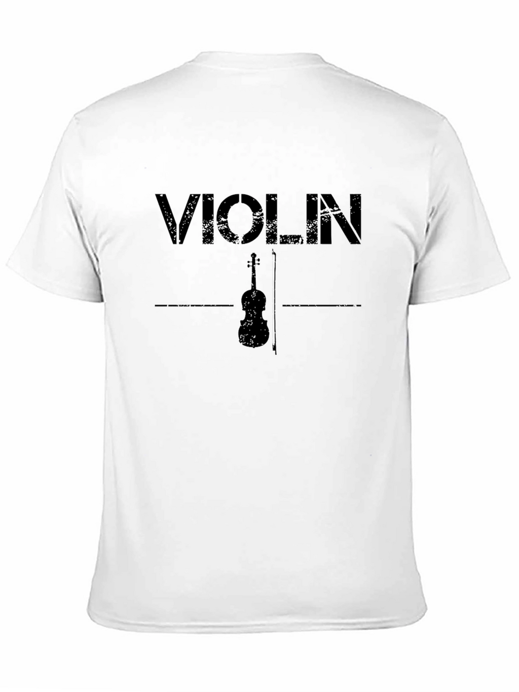 Violin Graphic T-Shirt - Musician Apparel