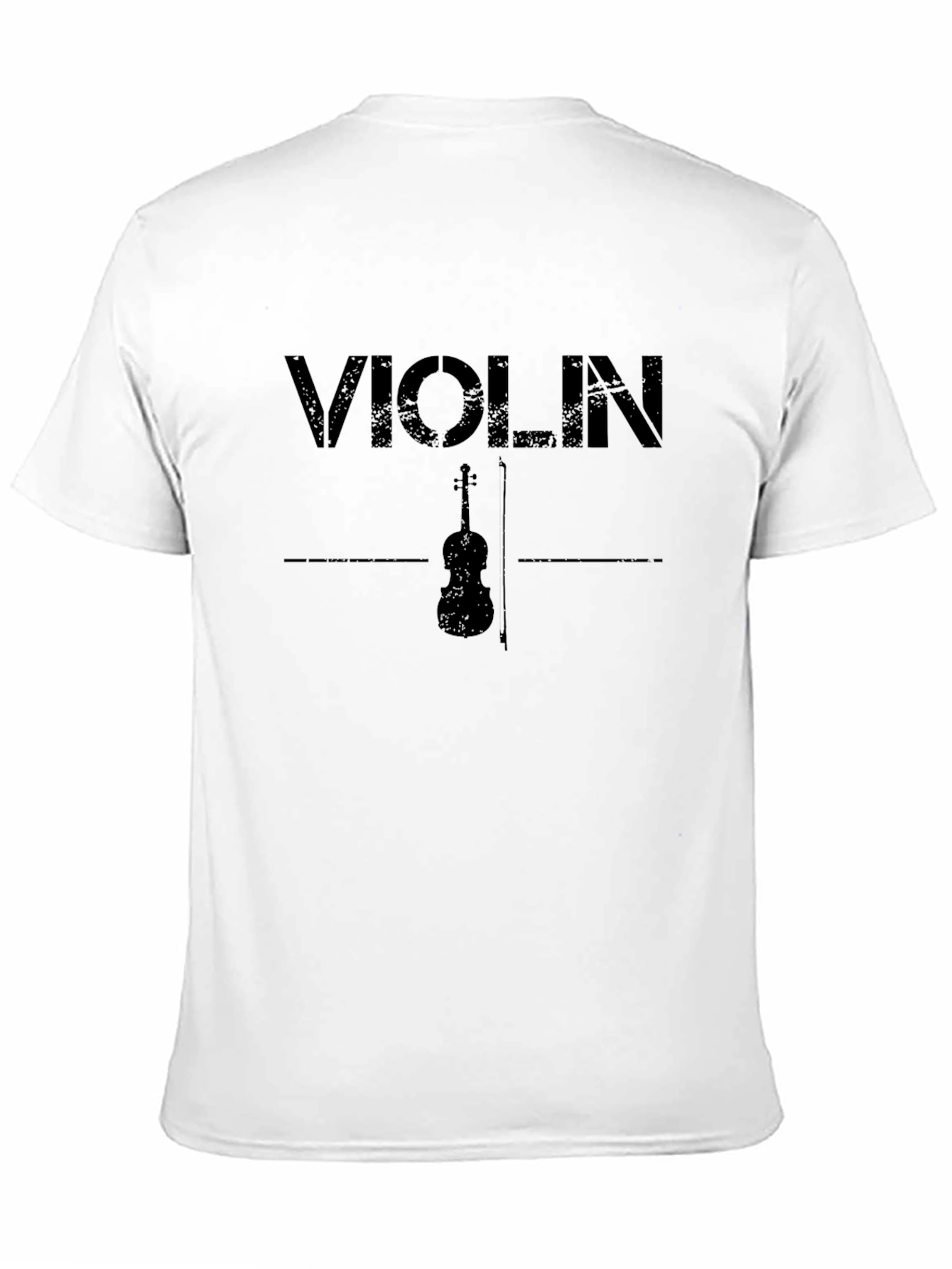 Violin Graphic T-Shirt - Musician Apparel