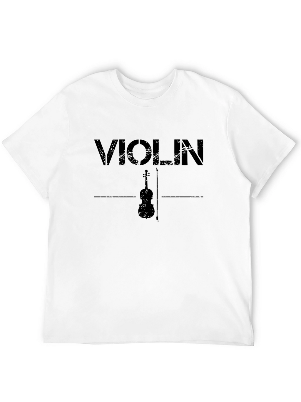 Violin Graphic T-Shirt - Musician Apparel