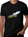 Eagle Mountain Graphic Black T-Shirt