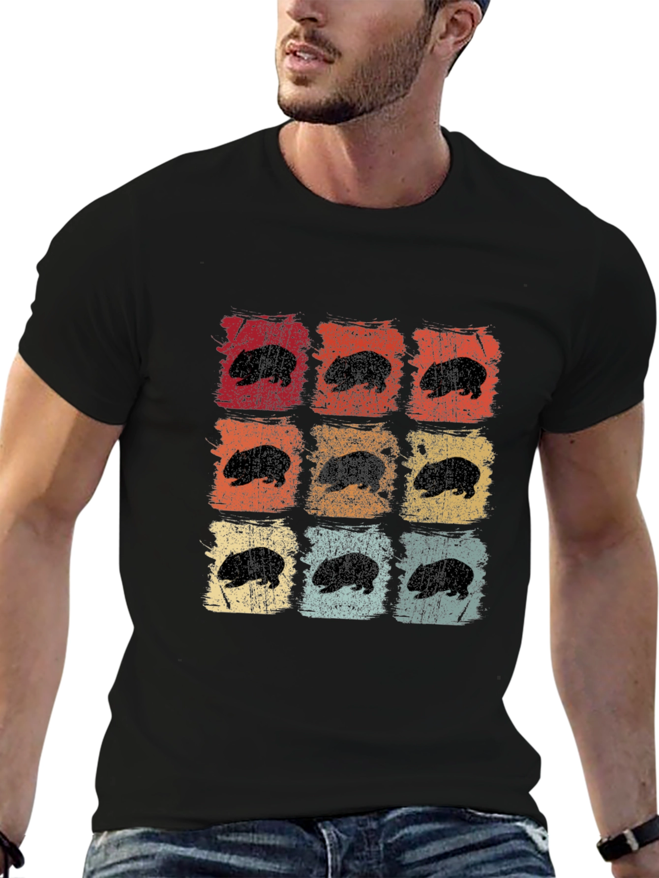 Vintage Wombat Graphic Tee