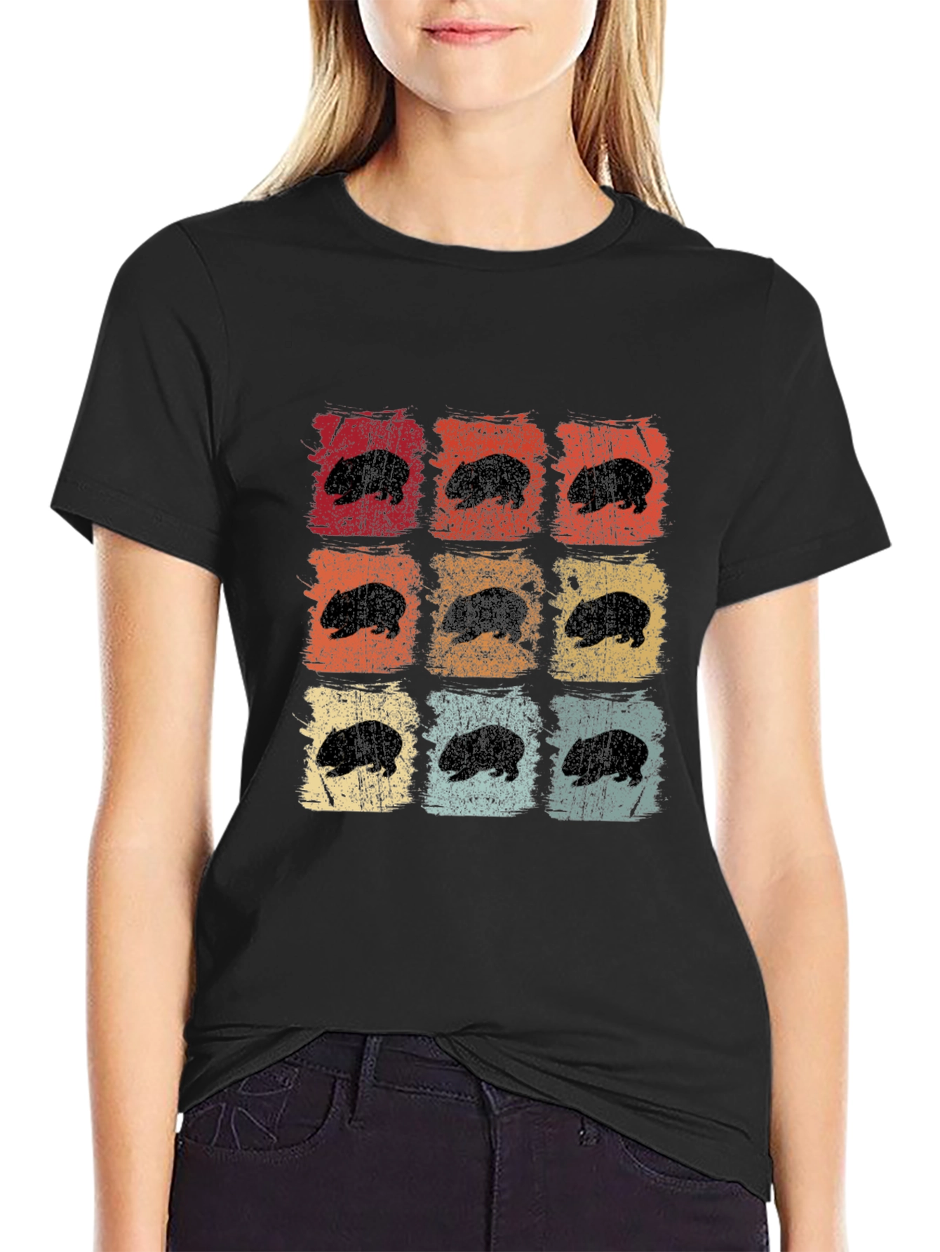 Vintage Wombat Graphic Tee