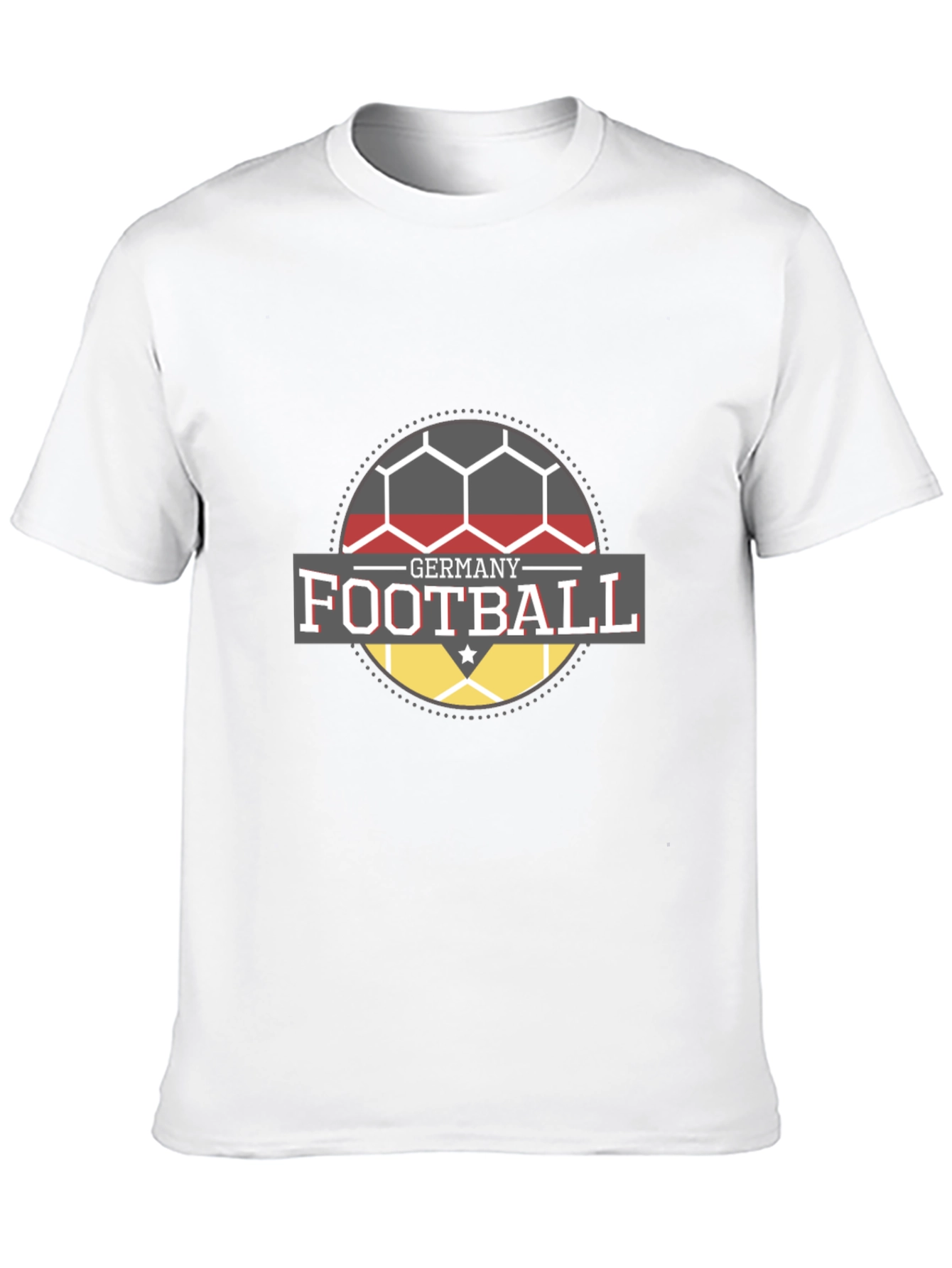 Germany Football T-Shirt - Black Soccer Fan Tee