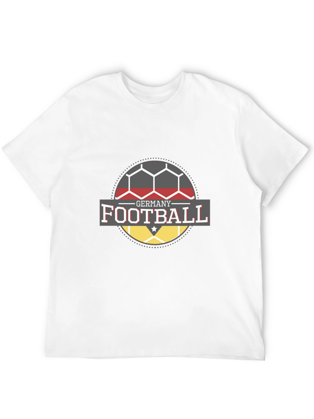 Germany Football T-Shirt - Black Soccer Fan Tee