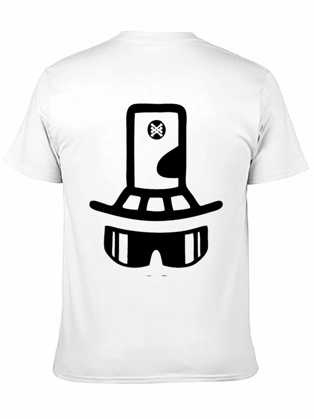 Cool Black Graphic Tee - The Hat Man
