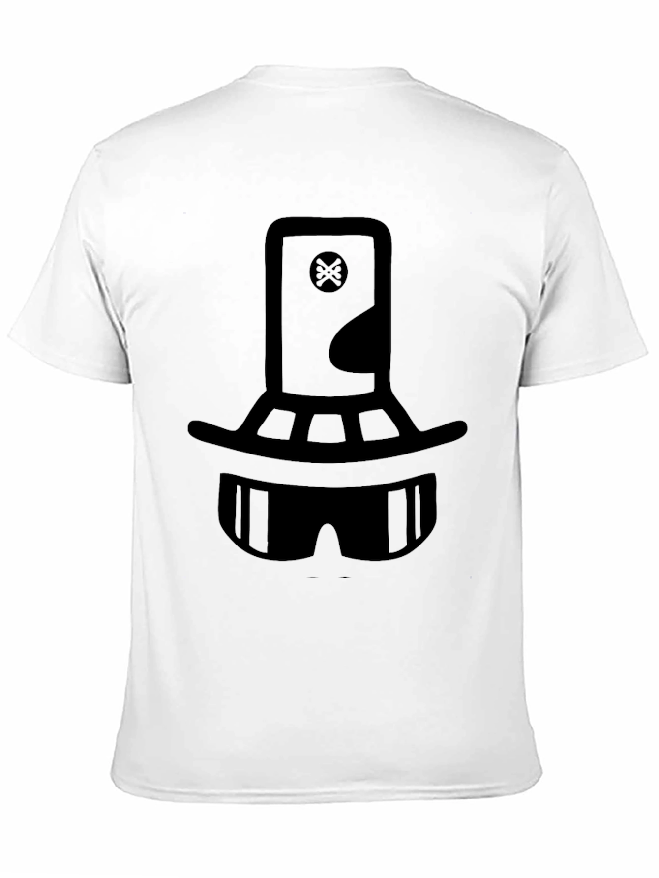 Cool Black Graphic Tee - The Hat Man