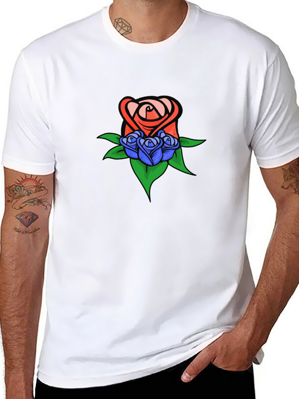 Rose Cluster Graphic Tee