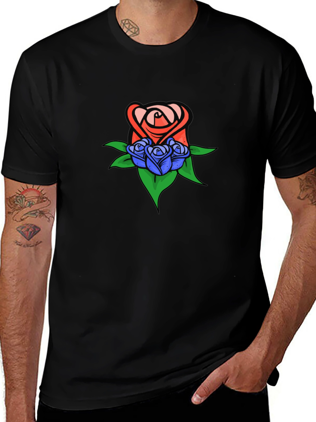 Rose Cluster Graphic Tee