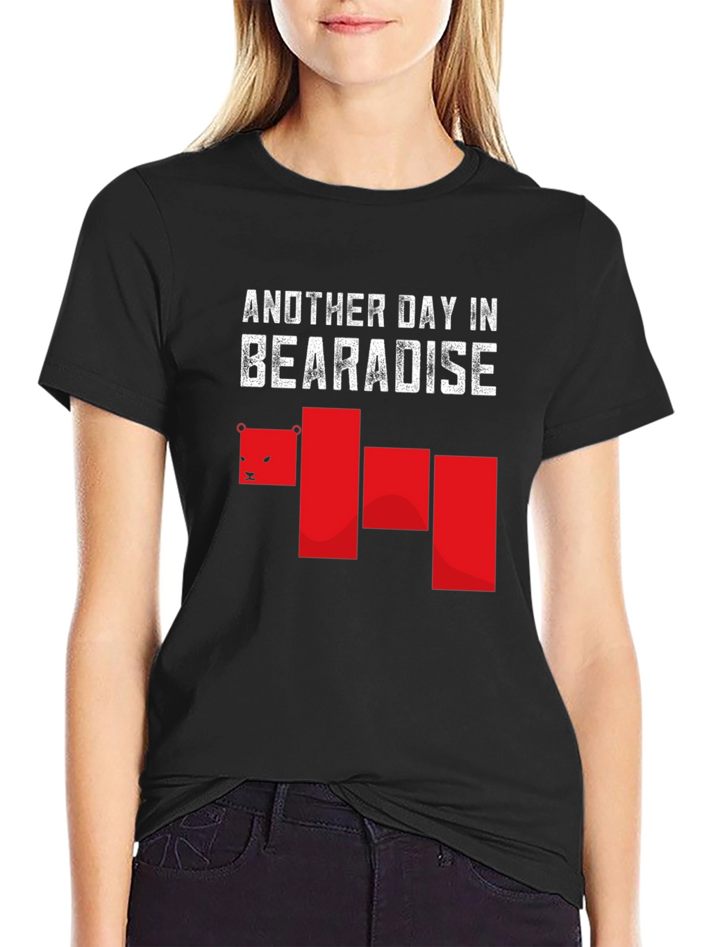 Bearadise T-Shirt: Relaxed Fit Cool Graphic Tee