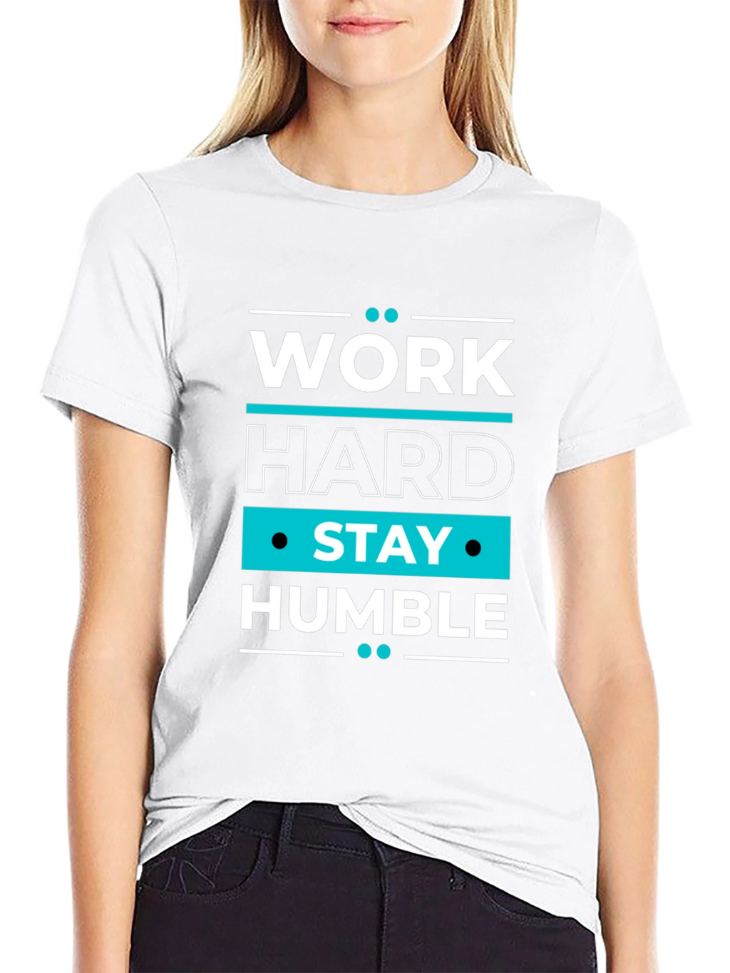 Work Hard Stay Humble Graphic Tee