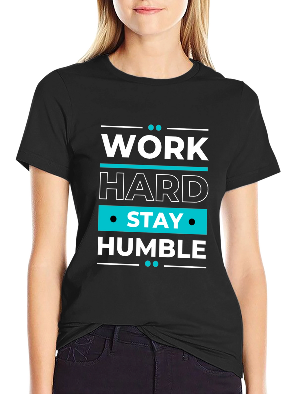 Work Hard Stay Humble Graphic Tee