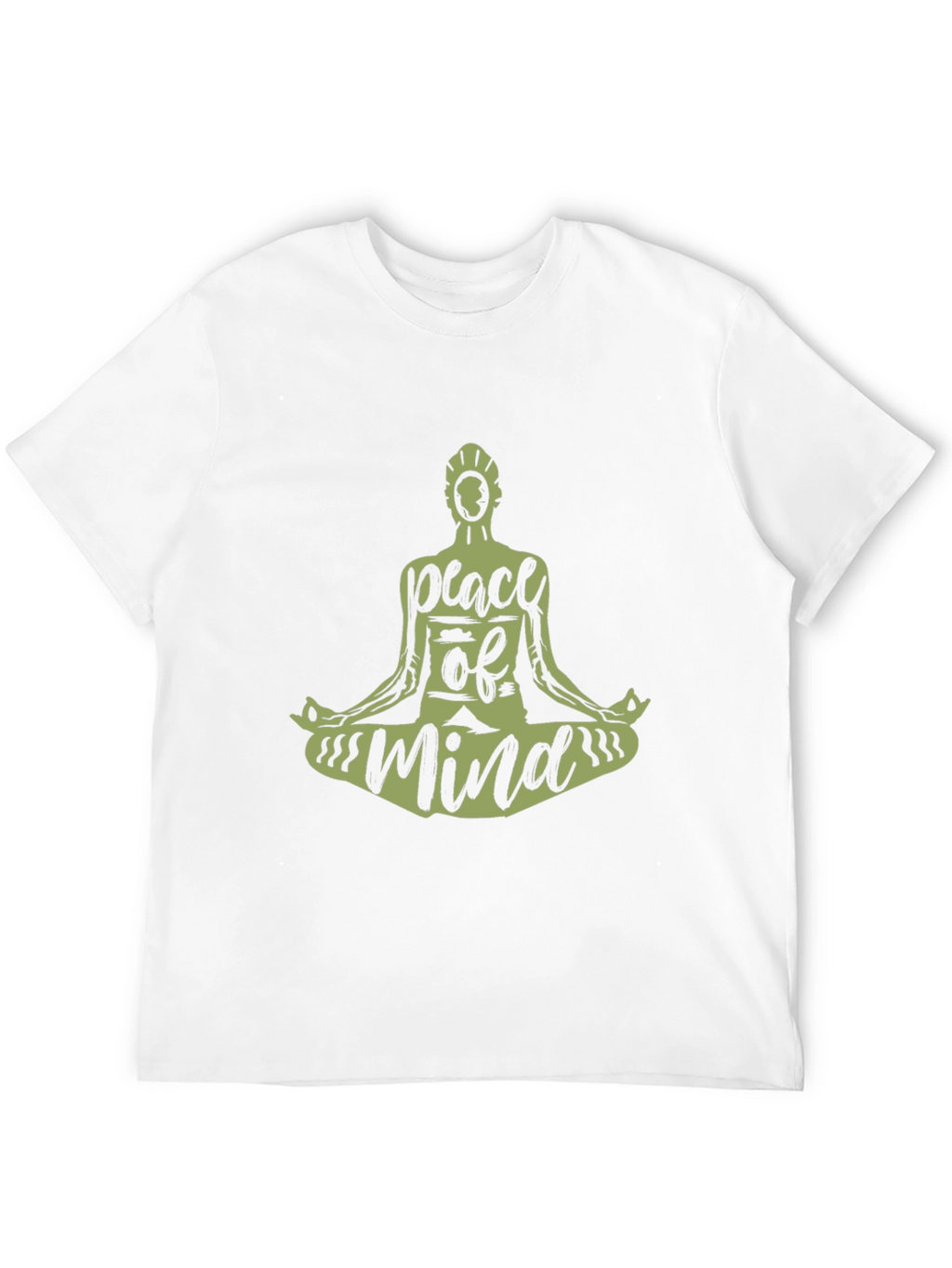 Peace of Mind T-Shirt - Meditating Graphic Tee