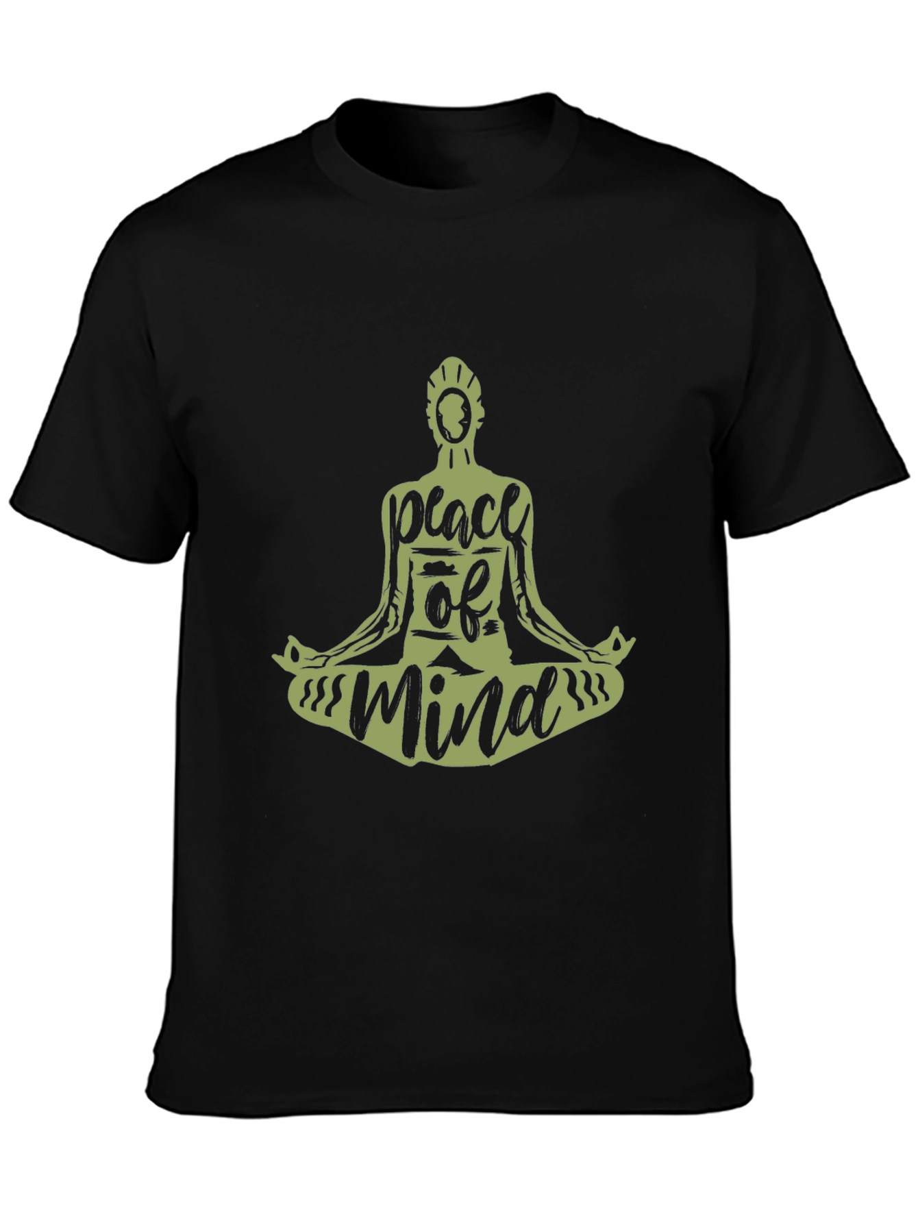 Peace of Mind T-Shirt - Meditating Graphic Tee