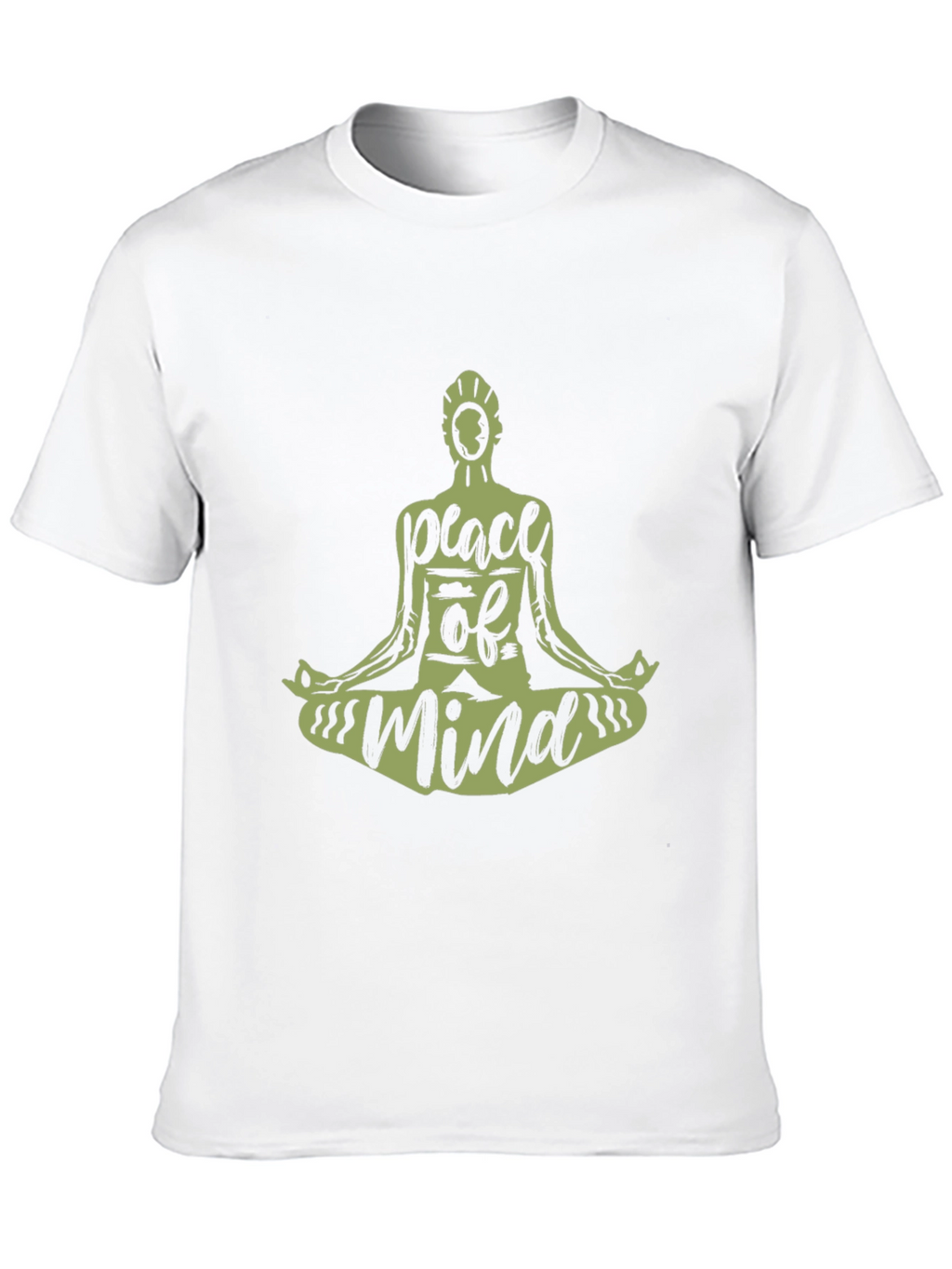 Peace of Mind T-Shirt - Meditating Graphic Tee