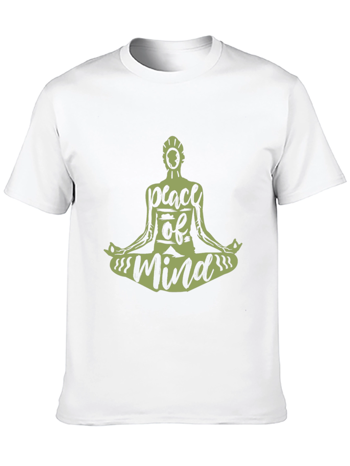 Peace of Mind T-Shirt - Meditating Graphic Tee