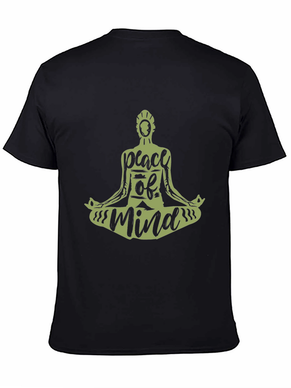 Peace of Mind T-Shirt - Meditating Graphic Tee