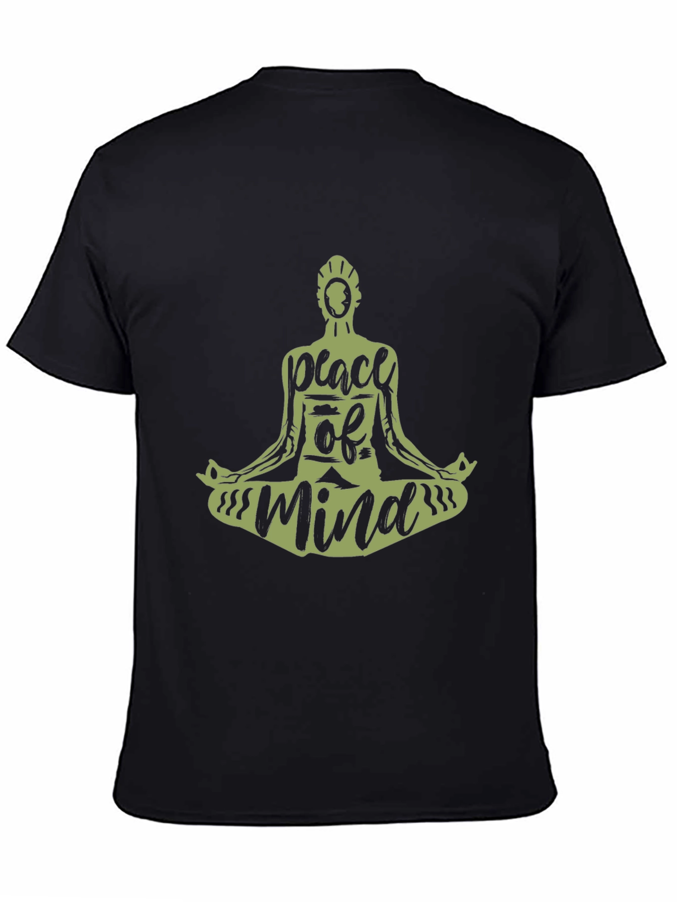 Peace of Mind T-Shirt - Meditating Graphic Tee
