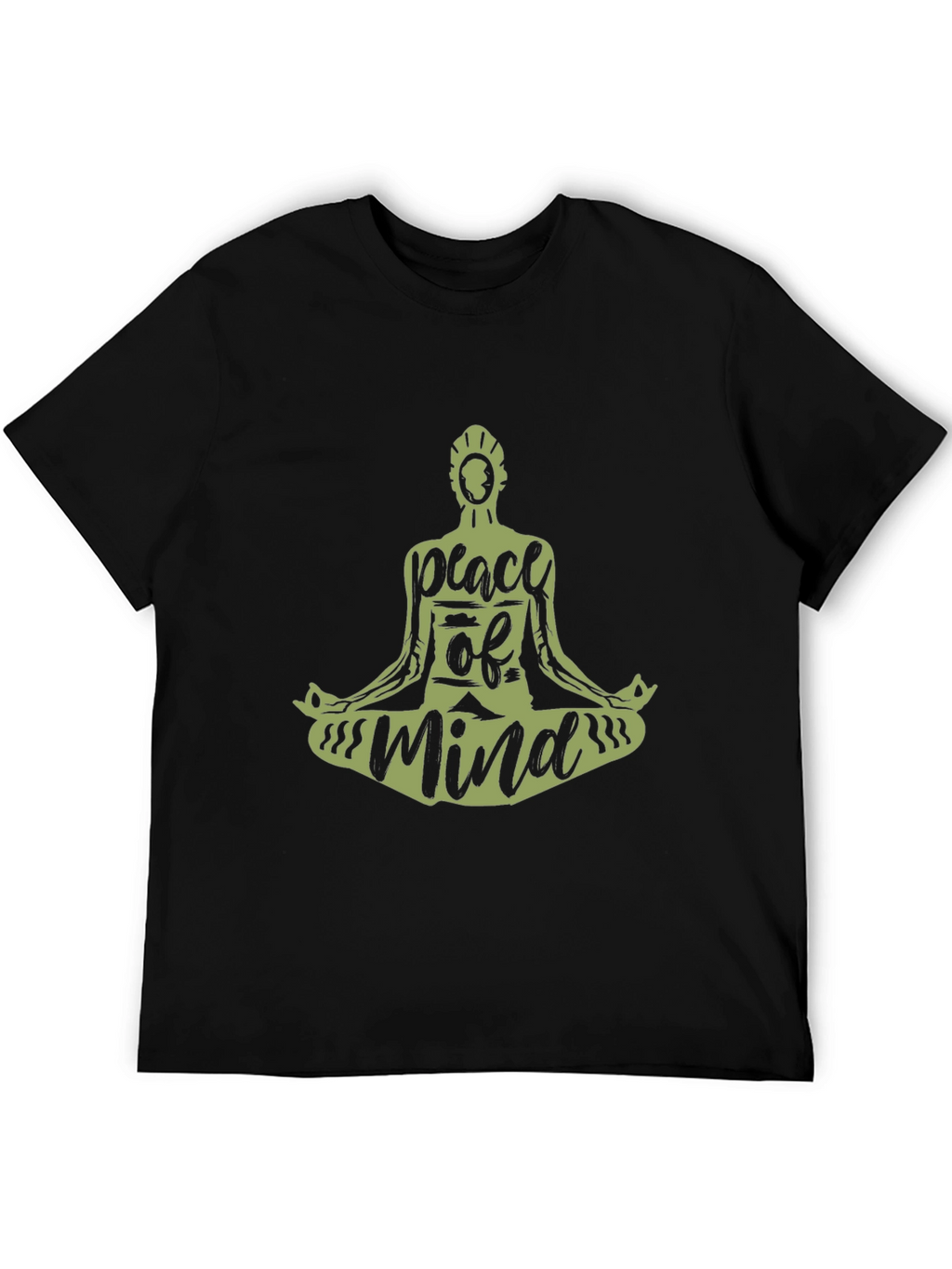 Peace of Mind T-Shirt - Meditating Graphic Tee