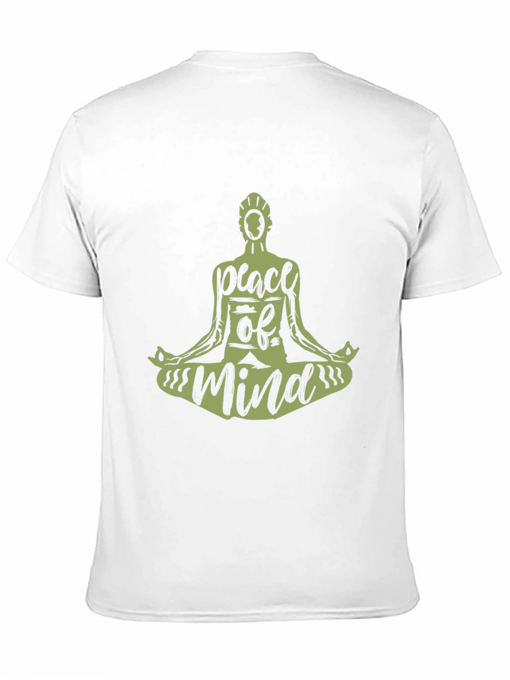 Peace of Mind T-Shirt - Meditating Graphic Tee