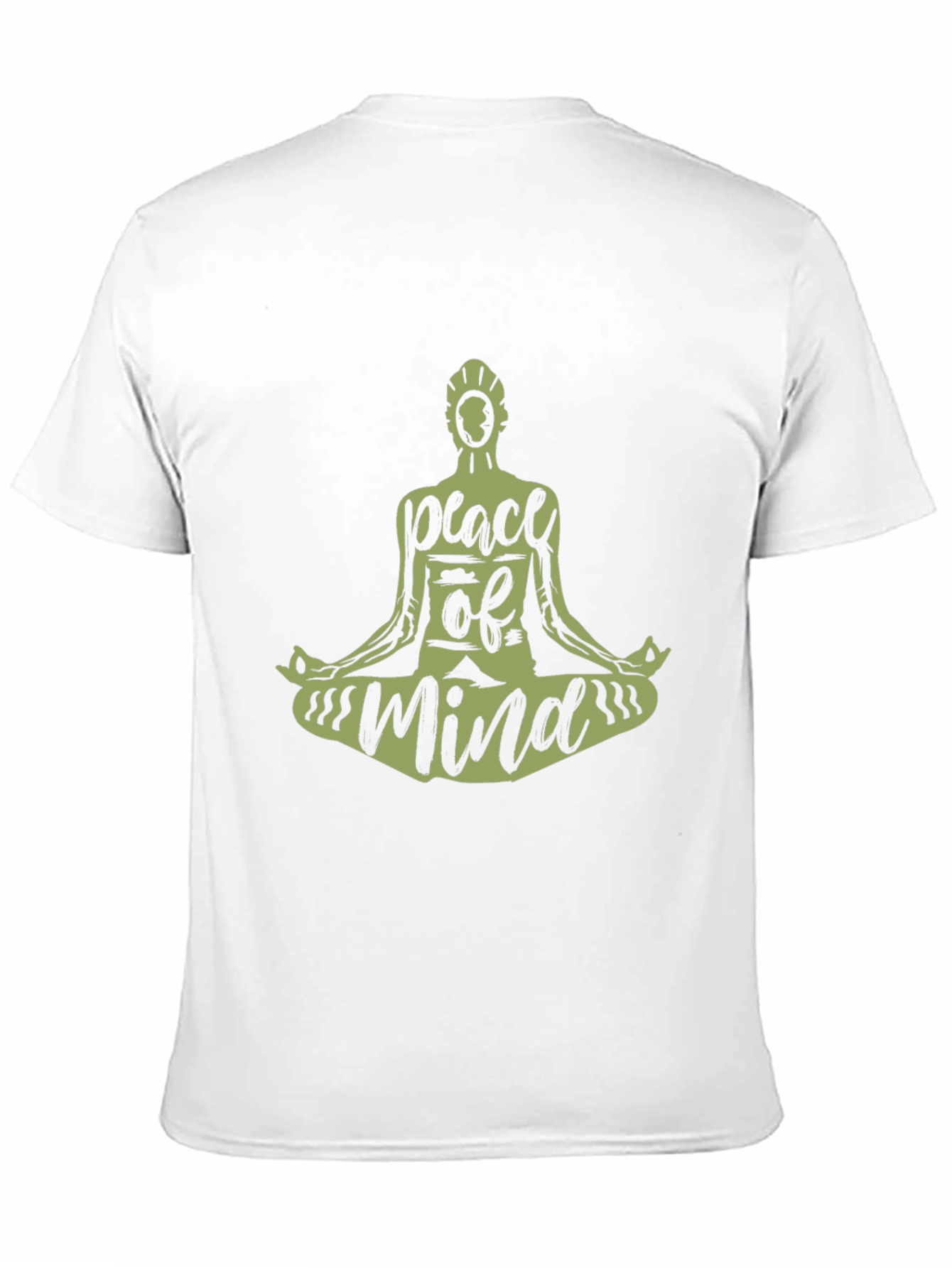 Peace of Mind T-Shirt - Meditating Graphic Tee