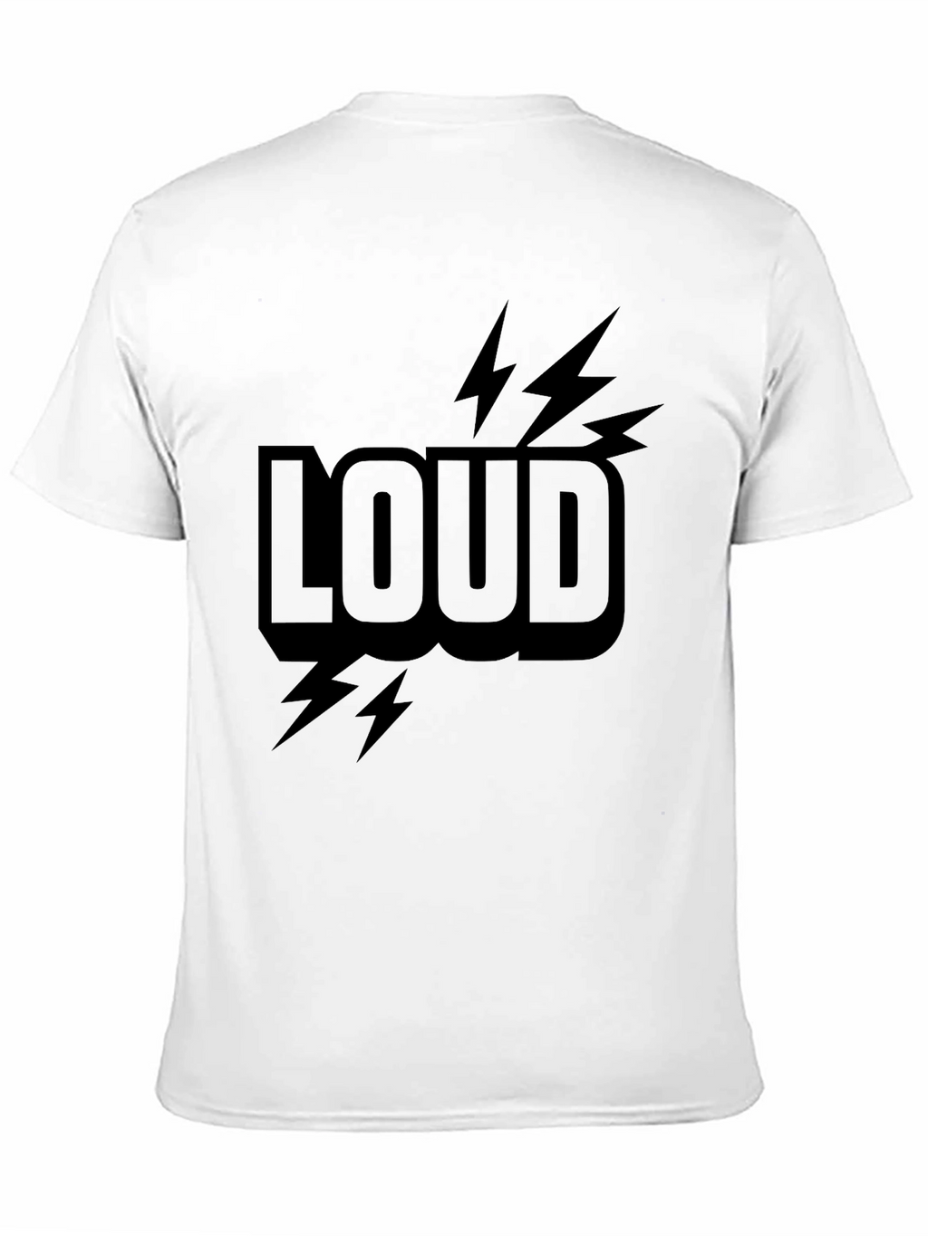 LOUD Graphic Print T-Shirt - Stylish Everyday Wear