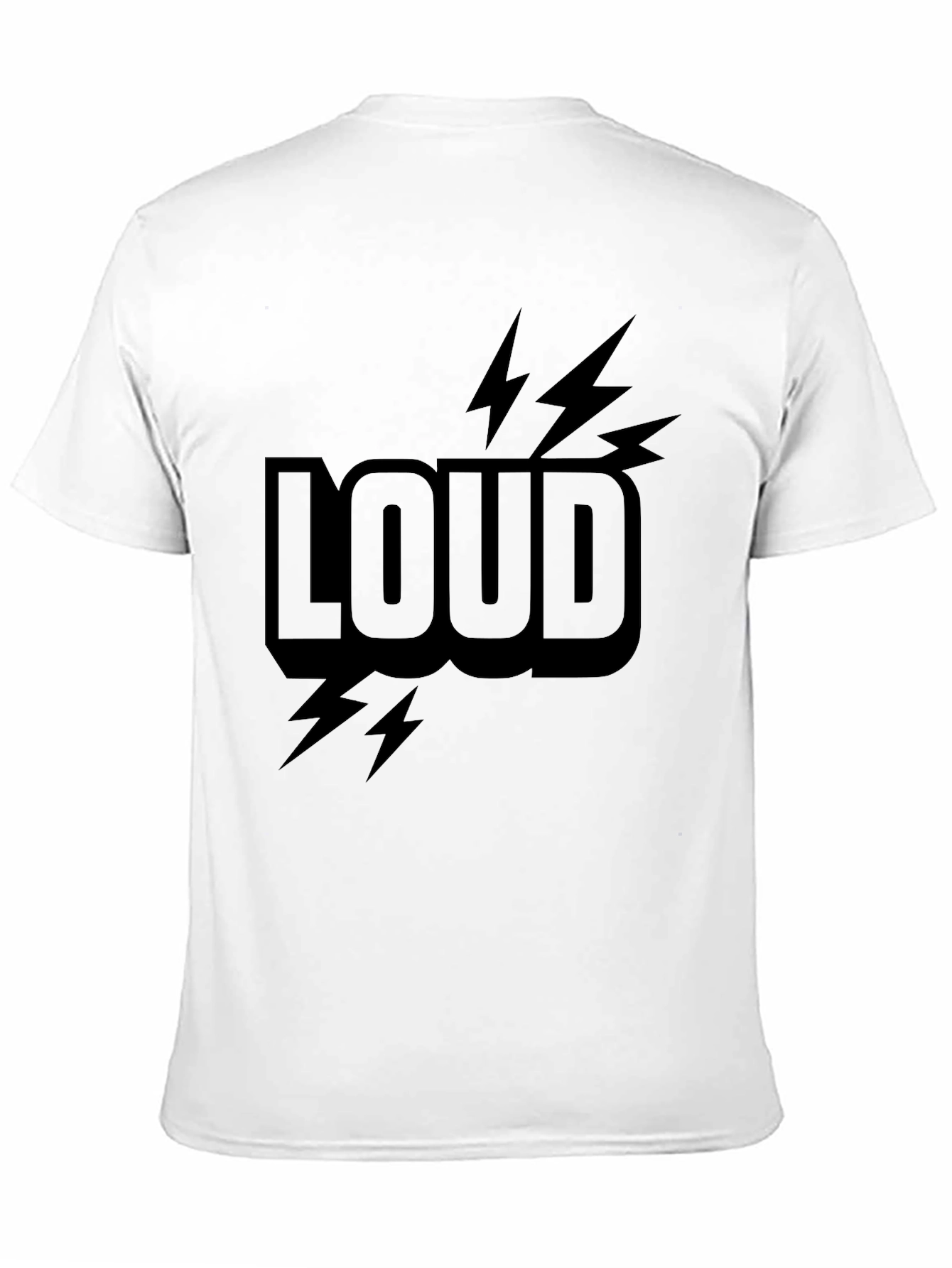 LOUD Graphic Print T-Shirt - Stylish Everyday Wear