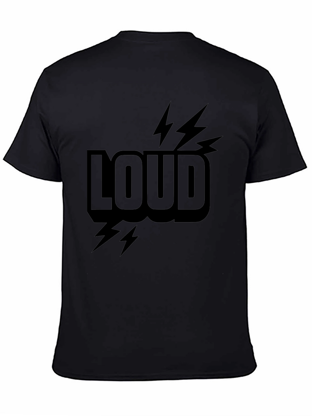 LOUD Graphic Print T-Shirt - Stylish Everyday Wear