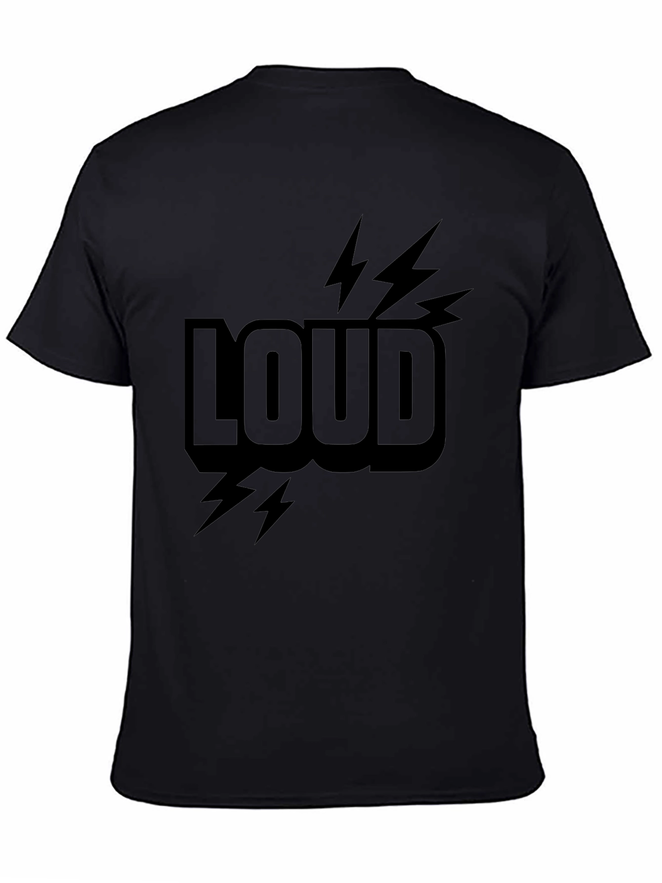 LOUD Graphic Print T-Shirt - Stylish Everyday Wear