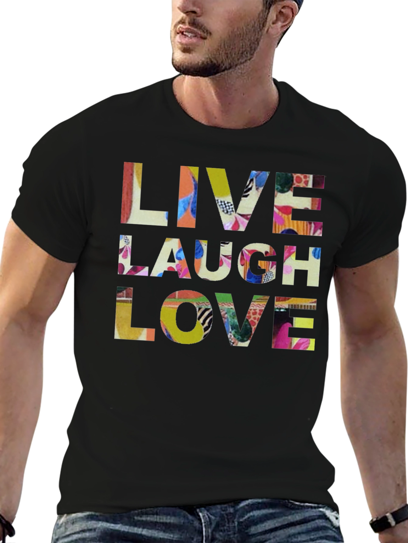Live Laugh Love Graphic T-Shirt