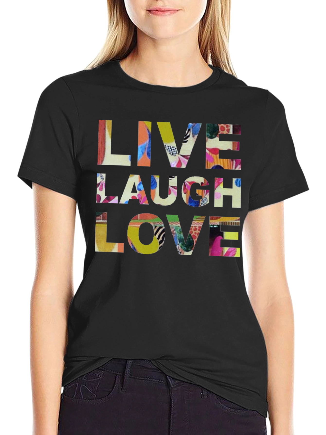 Live Laugh Love Graphic T-Shirt
