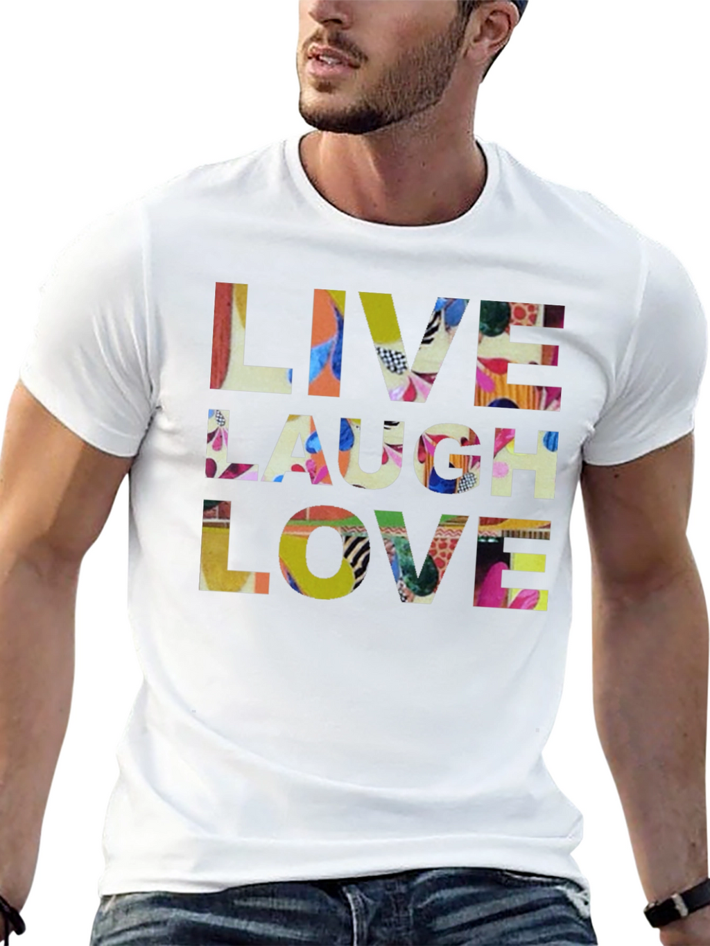 Live Laugh Love Graphic T-Shirt