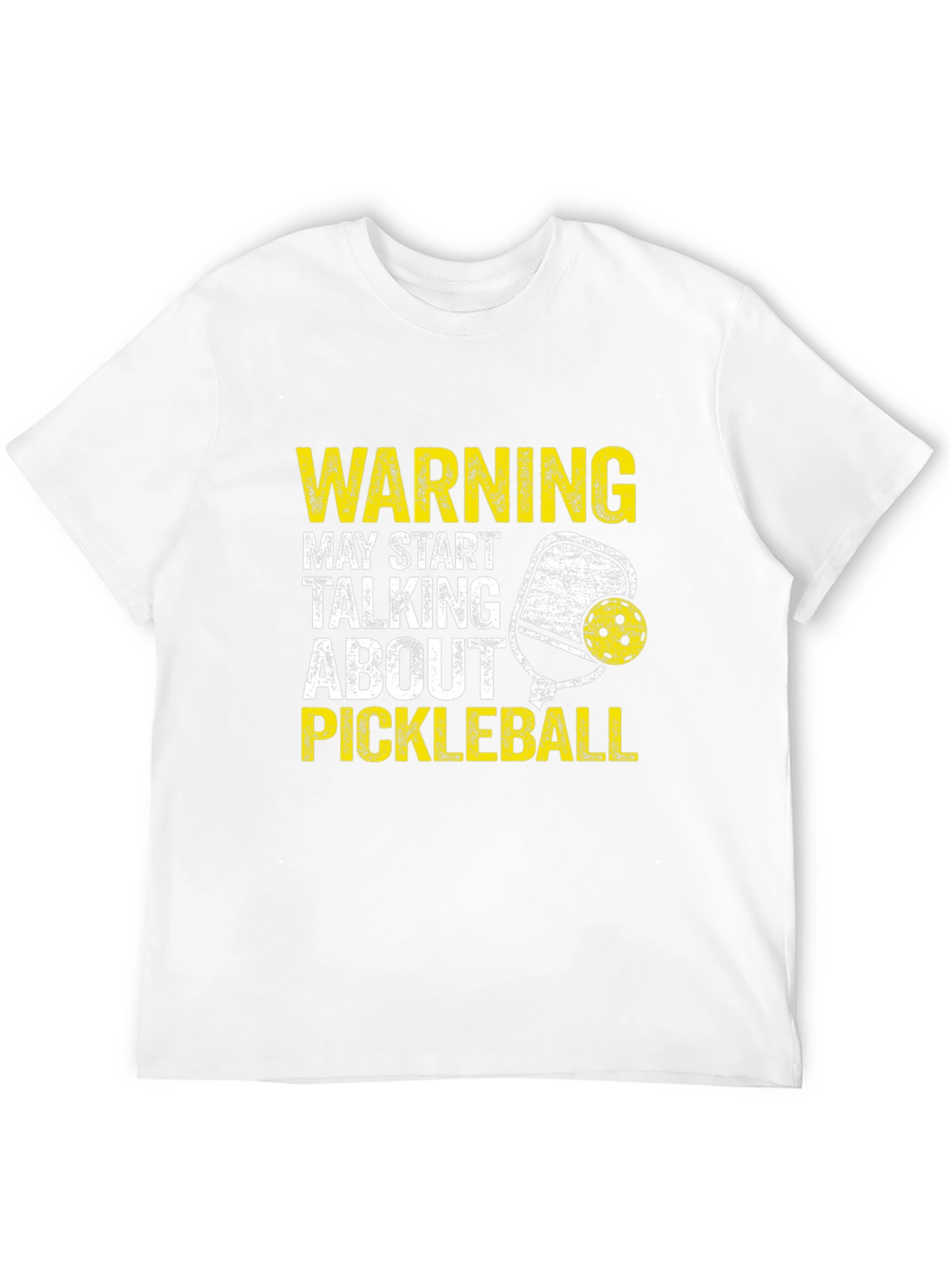 Warning May Talk About Pickleball T-Shirt