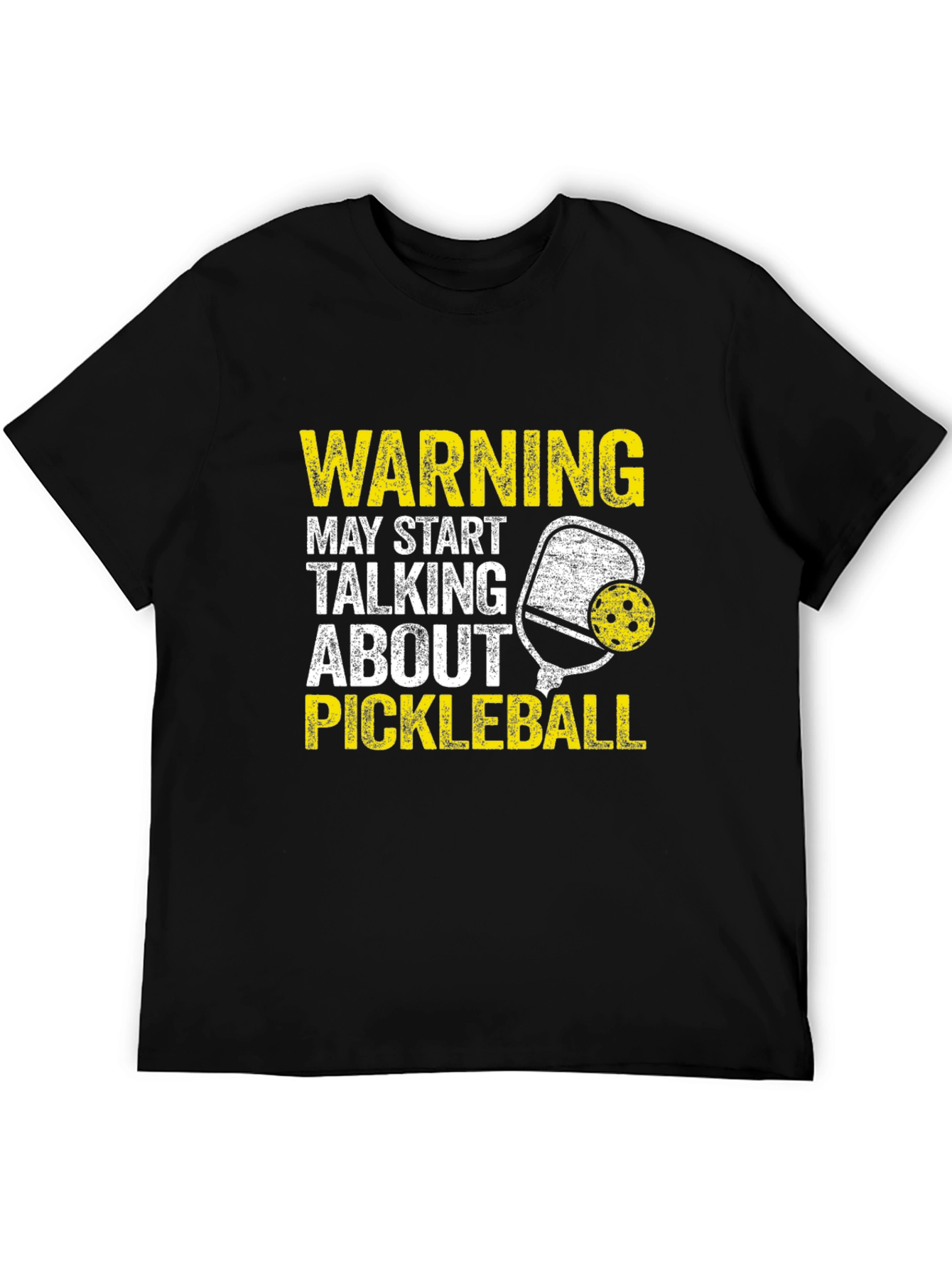 Warning May Talk About Pickleball T-Shirt