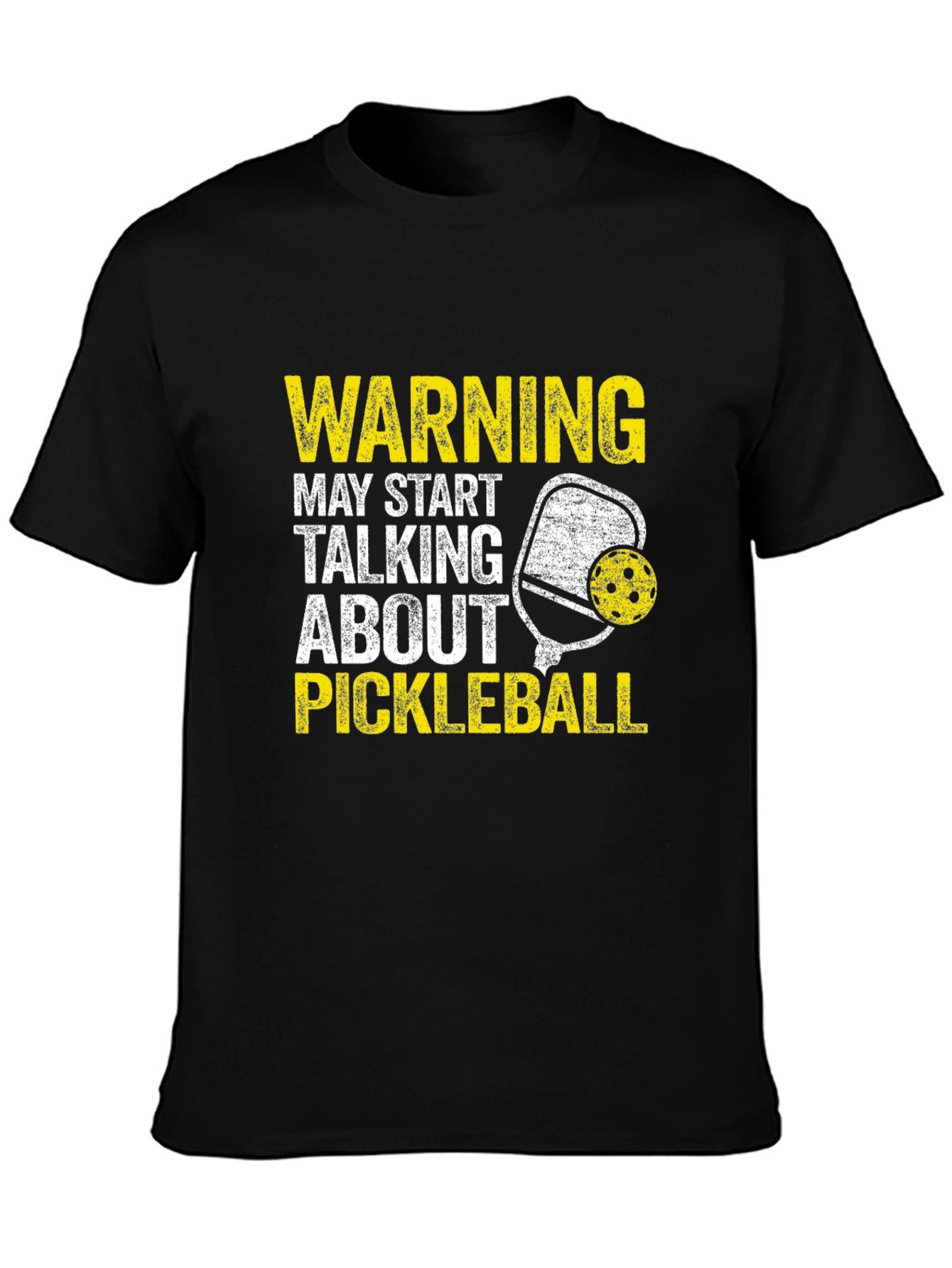 Warning May Talk About Pickleball T-Shirt