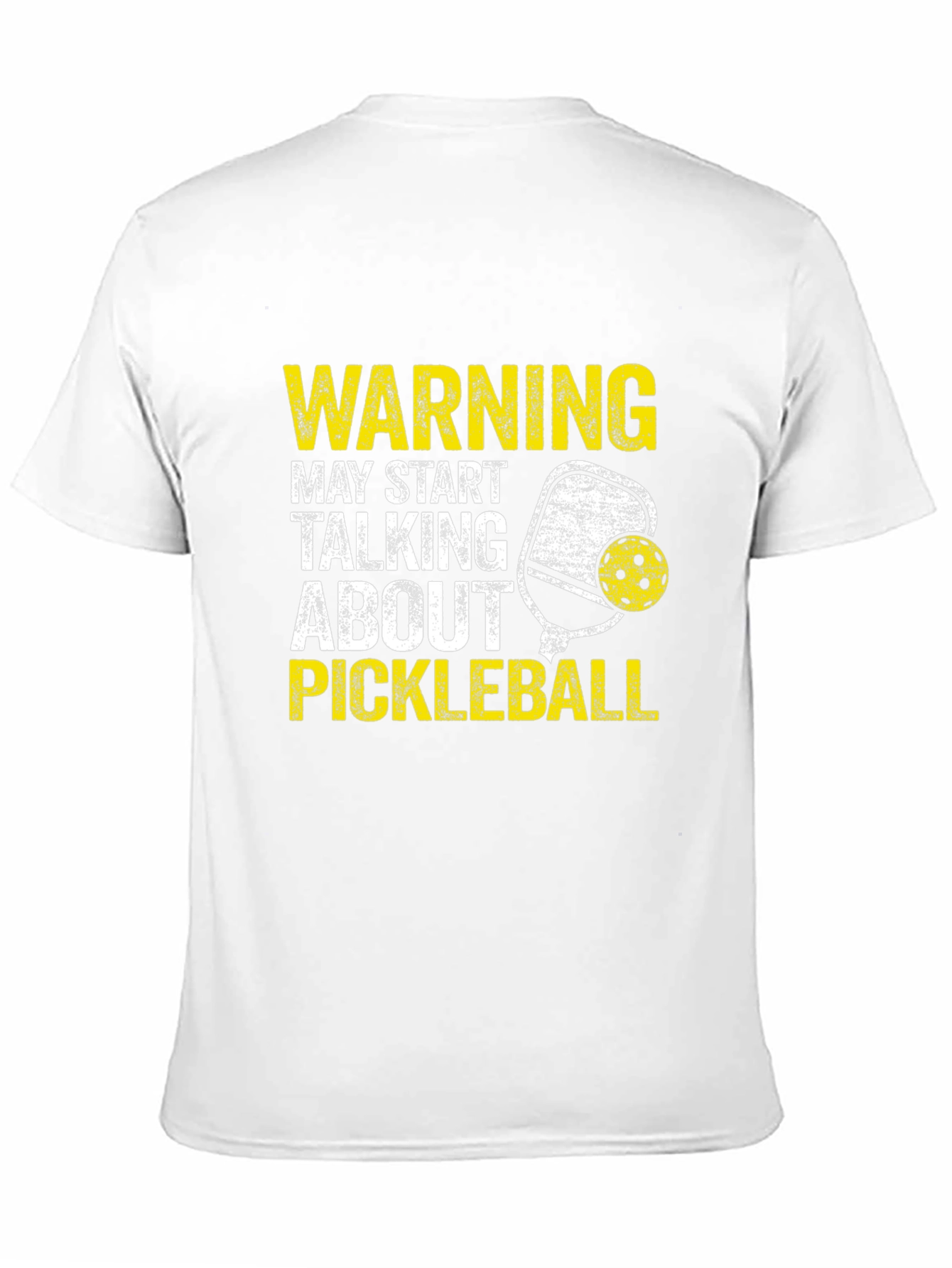 Warning May Talk About Pickleball T-Shirt