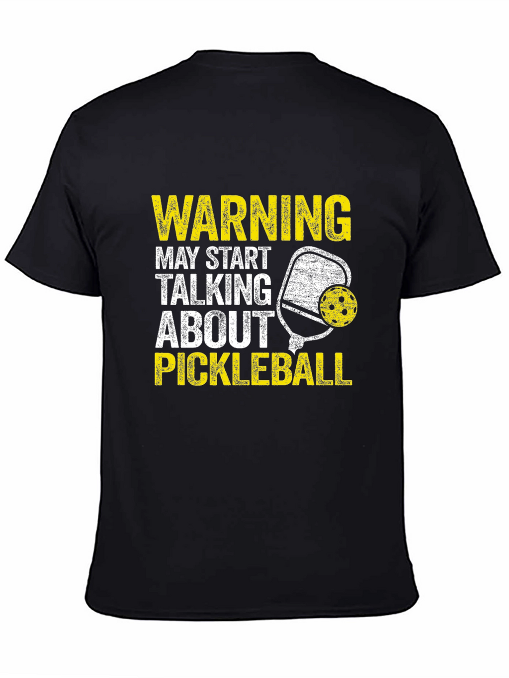 Warning May Talk About Pickleball T-Shirt