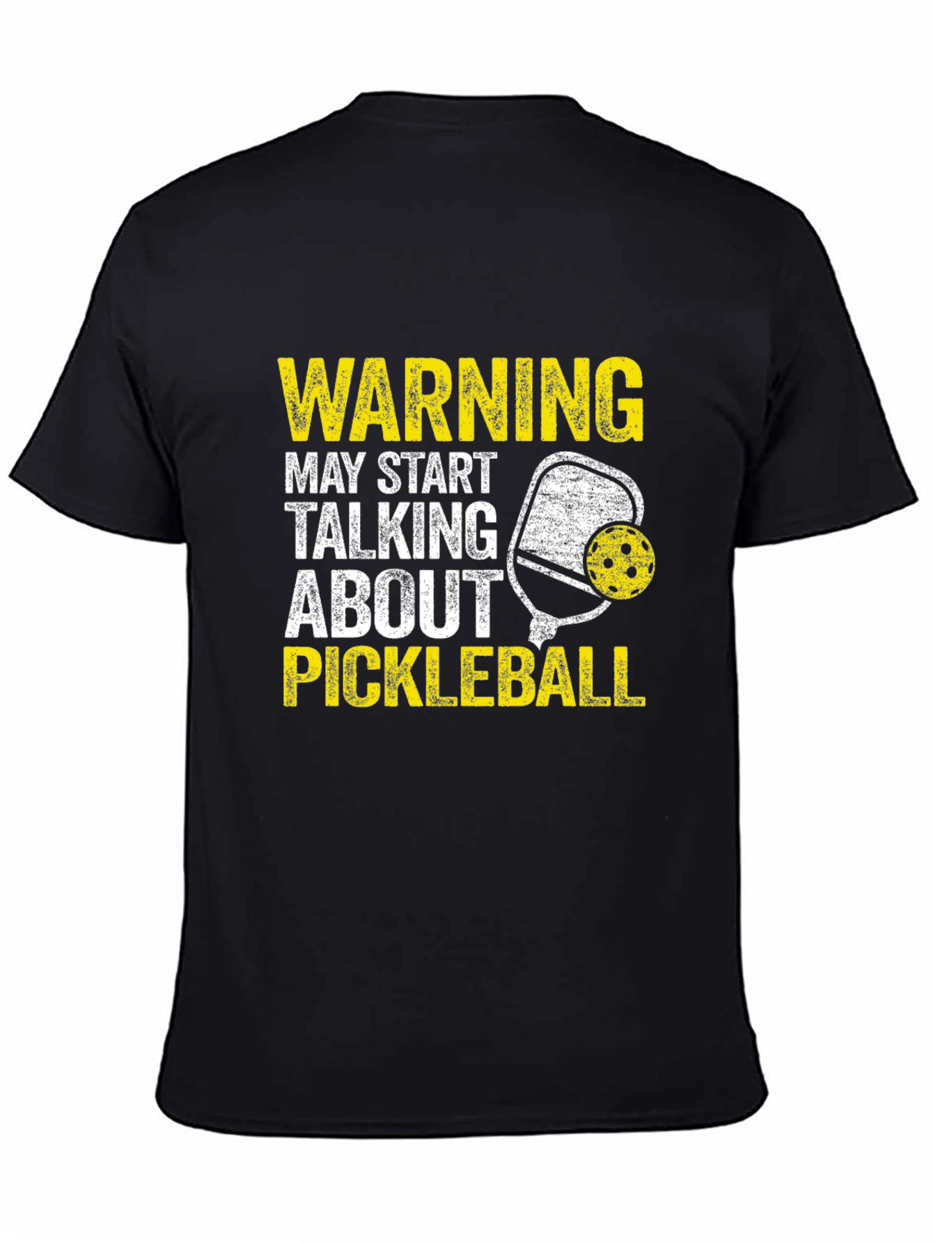 Warning May Talk About Pickleball T-Shirt