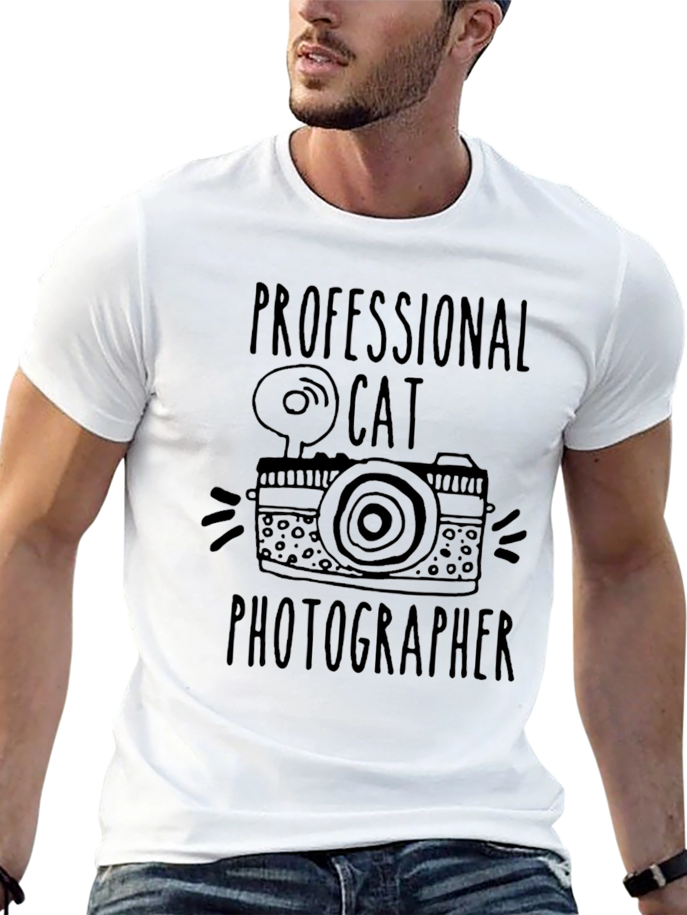 Professional Cat Photographer T-Shirt