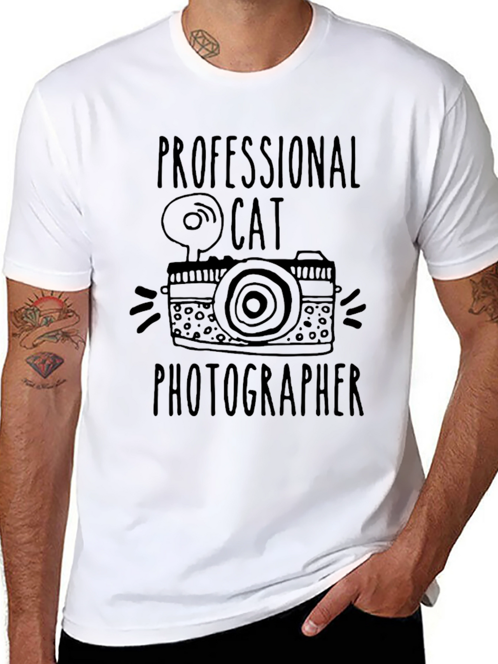 Professional Cat Photographer T-Shirt