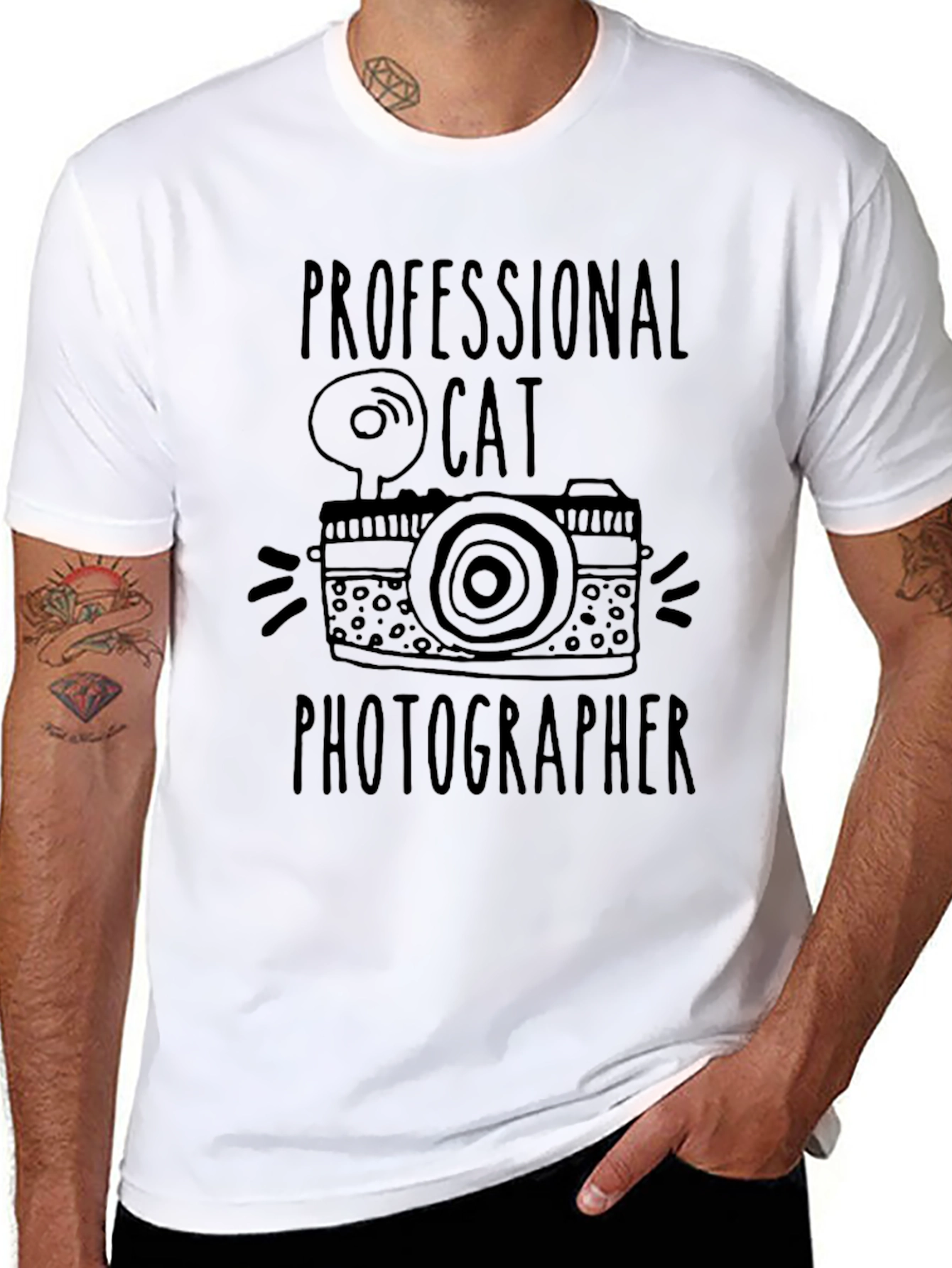Professional Cat Photographer T-Shirt