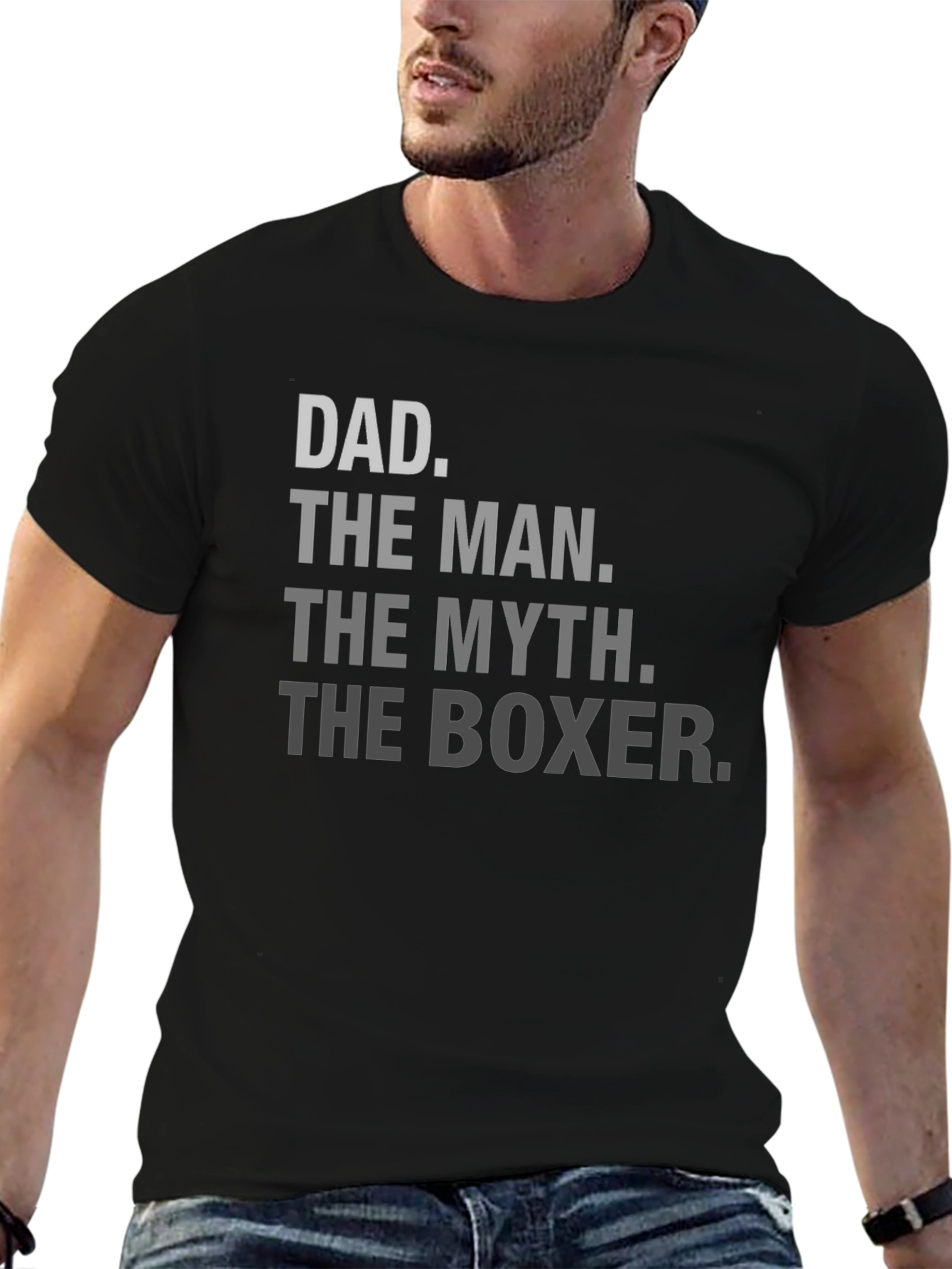 Dad The Man The Myth The Boxer T-Shirt