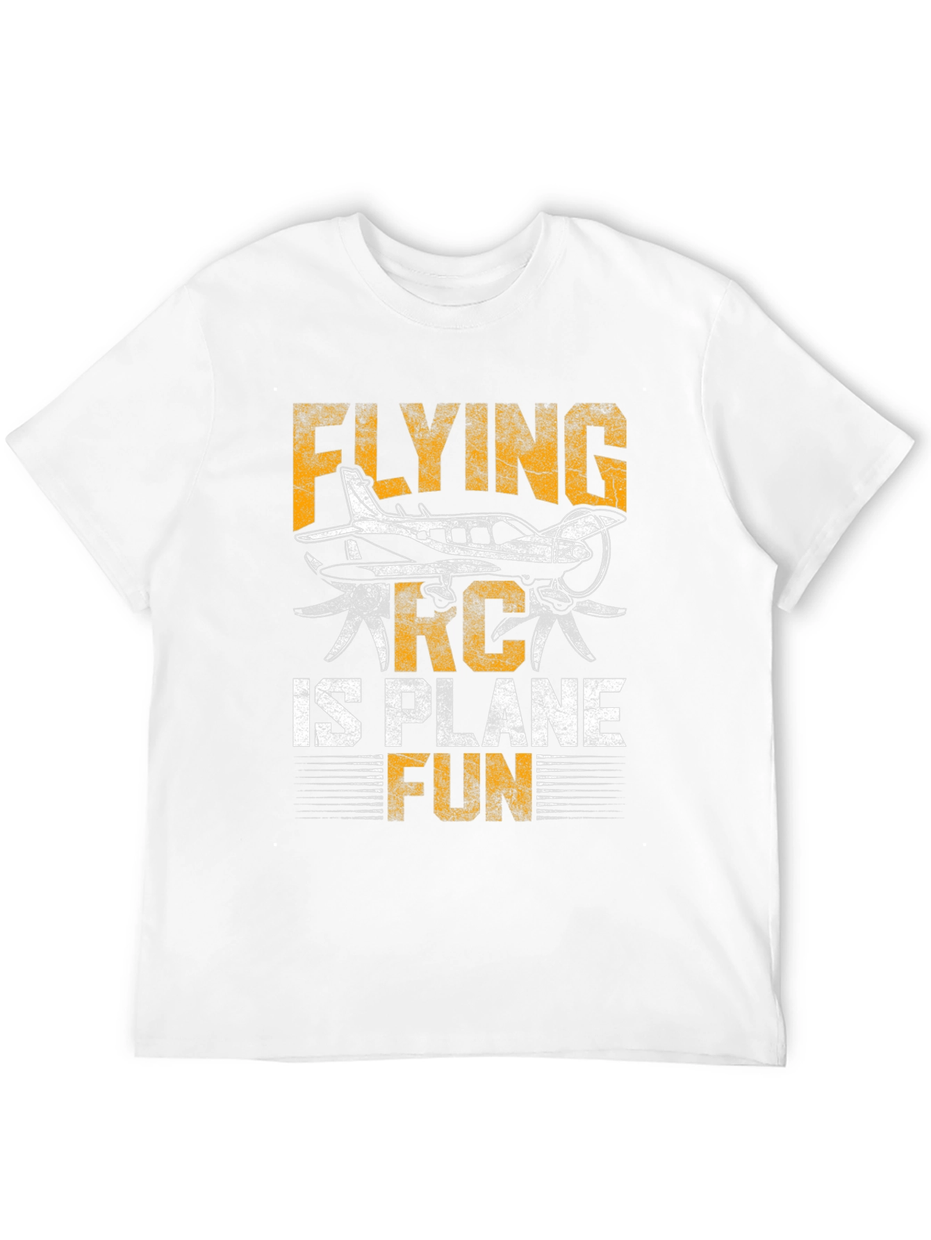 Flying RC Plane Fun Graphic Tee