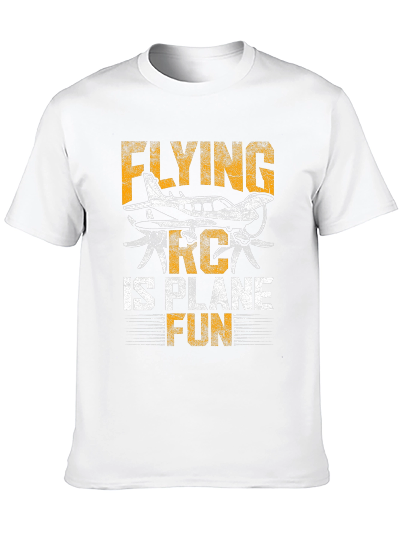 Flying RC Plane Fun Graphic Tee
