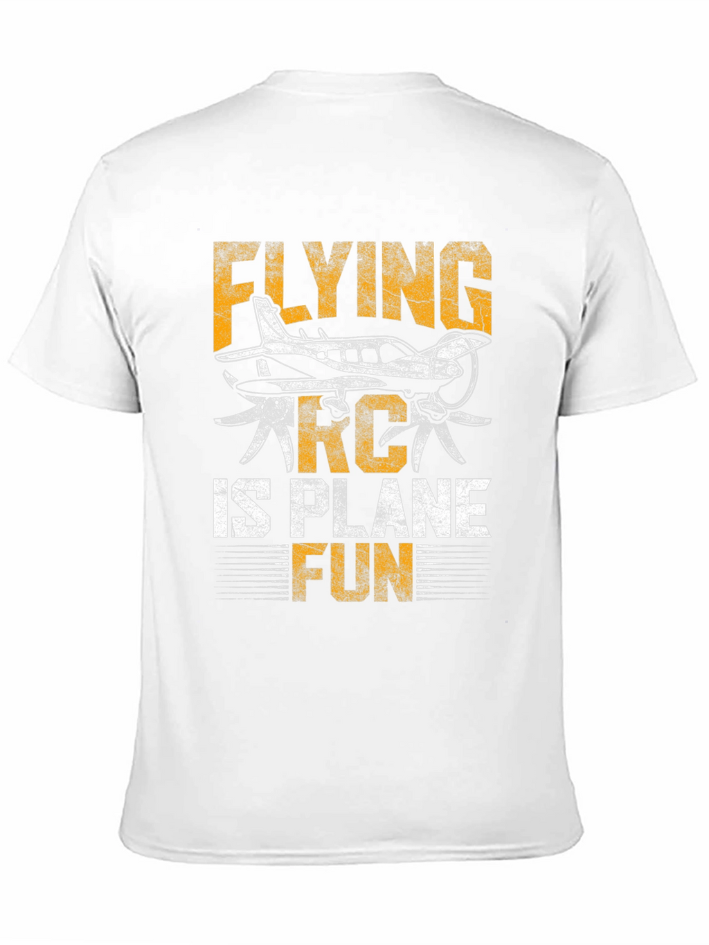 Flying RC Plane Fun Graphic Tee