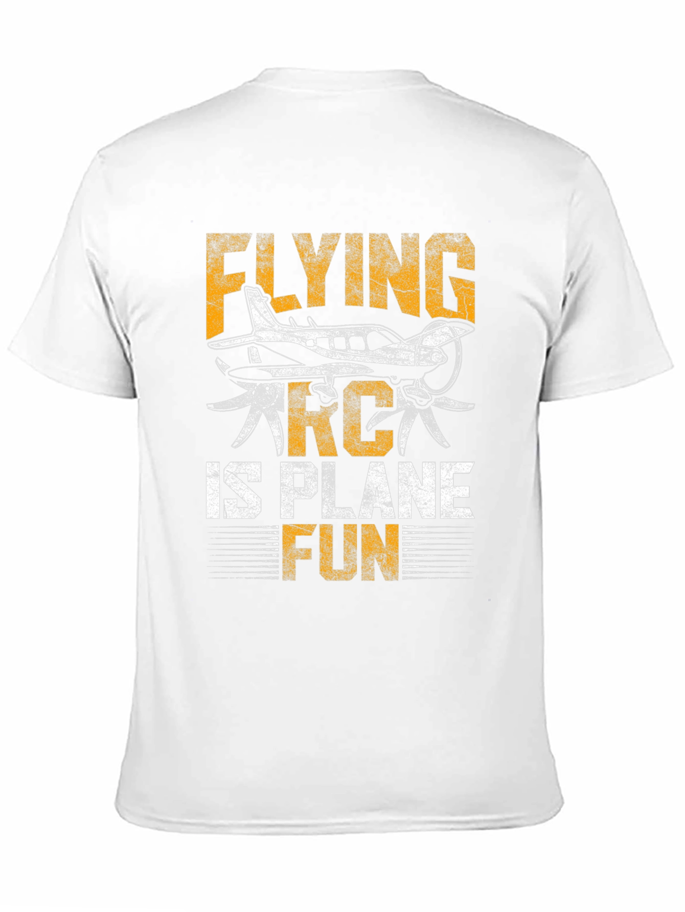 Flying RC Plane Fun Graphic Tee
