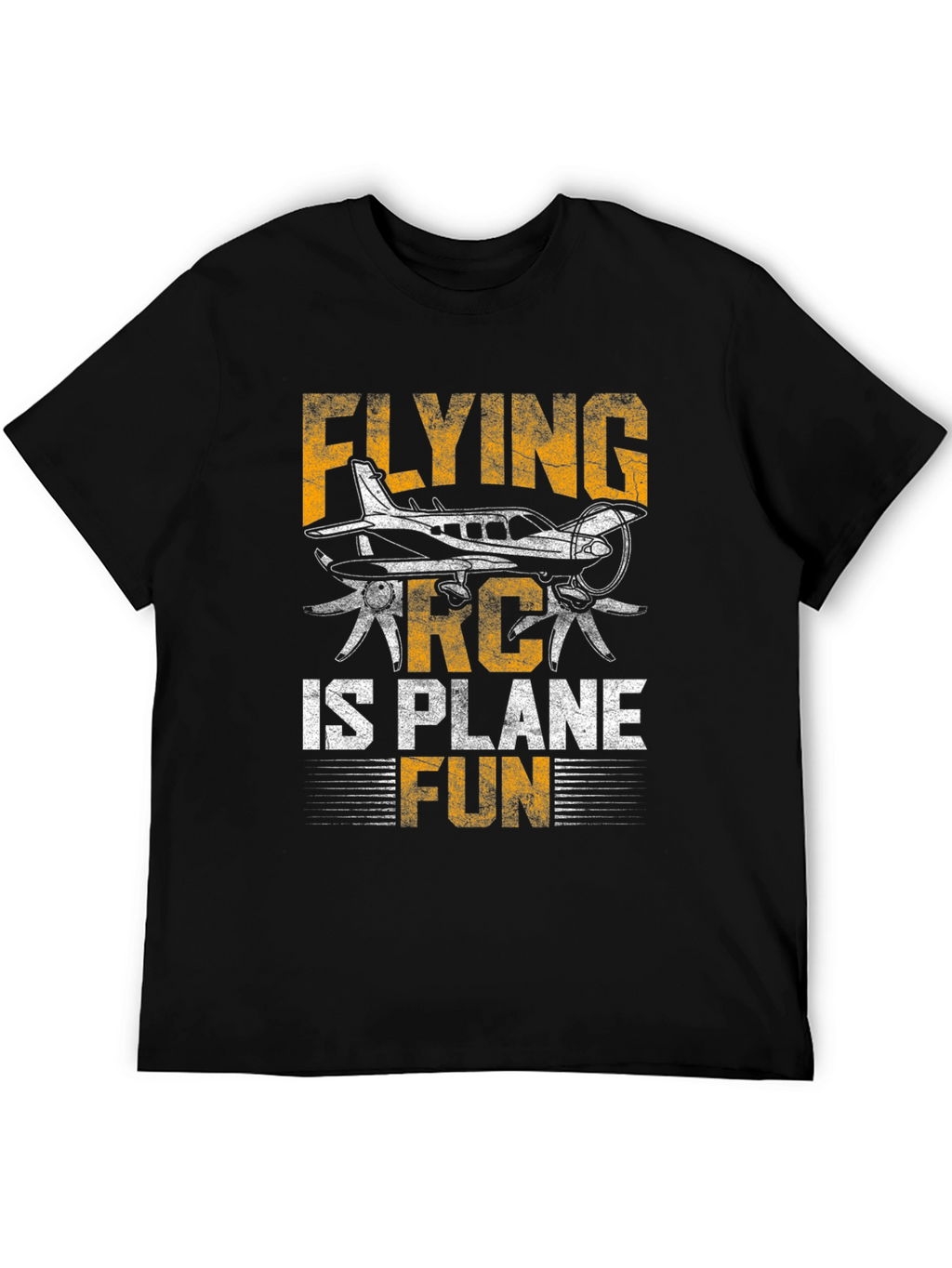 Flying RC Plane Fun Graphic Tee