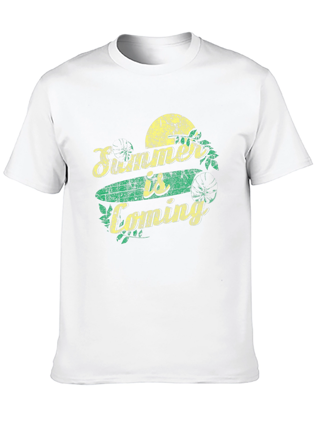 Summer is Coming Graphic T-Shirt - Black