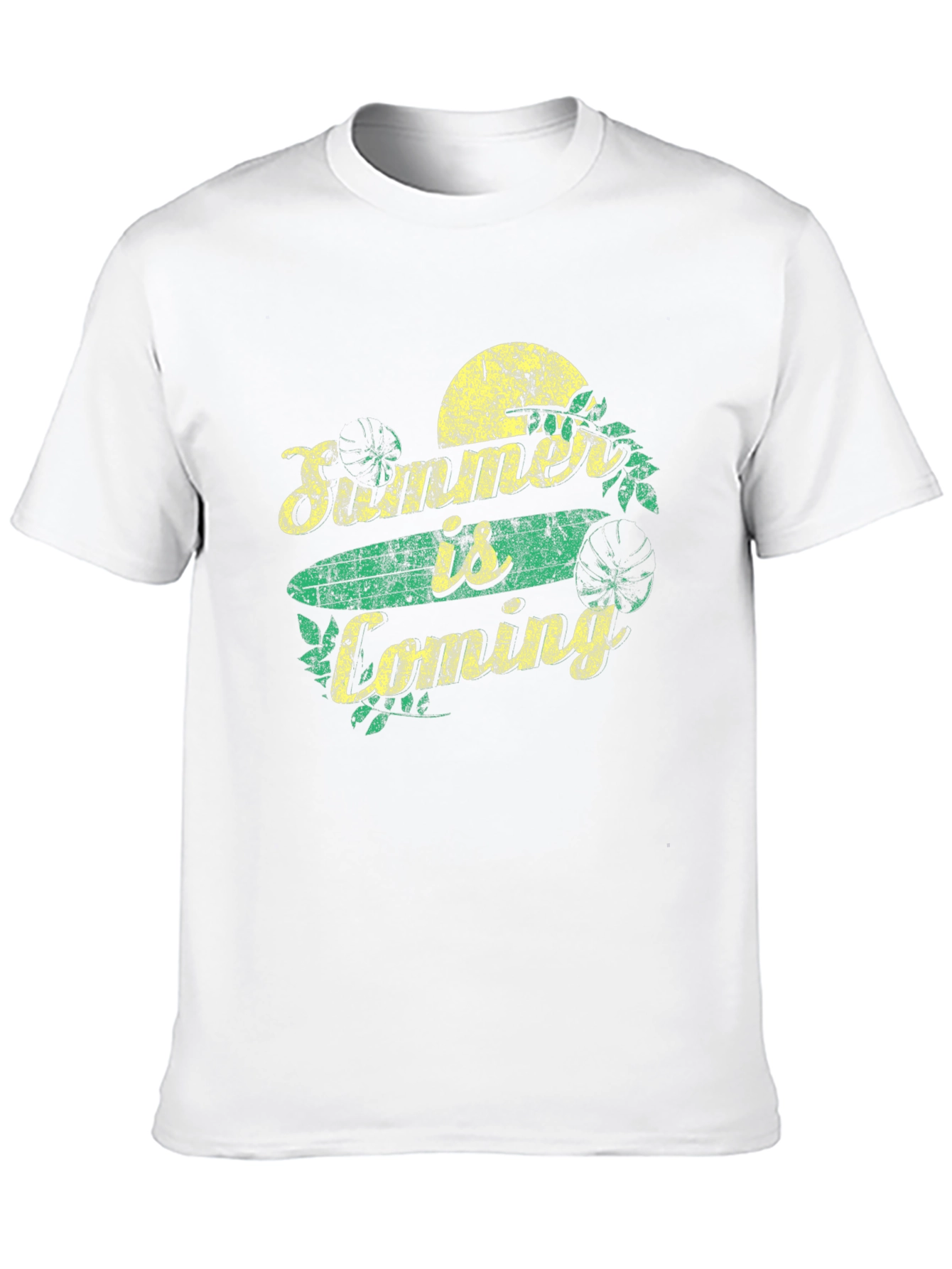 Summer is Coming Graphic T-Shirt - Black